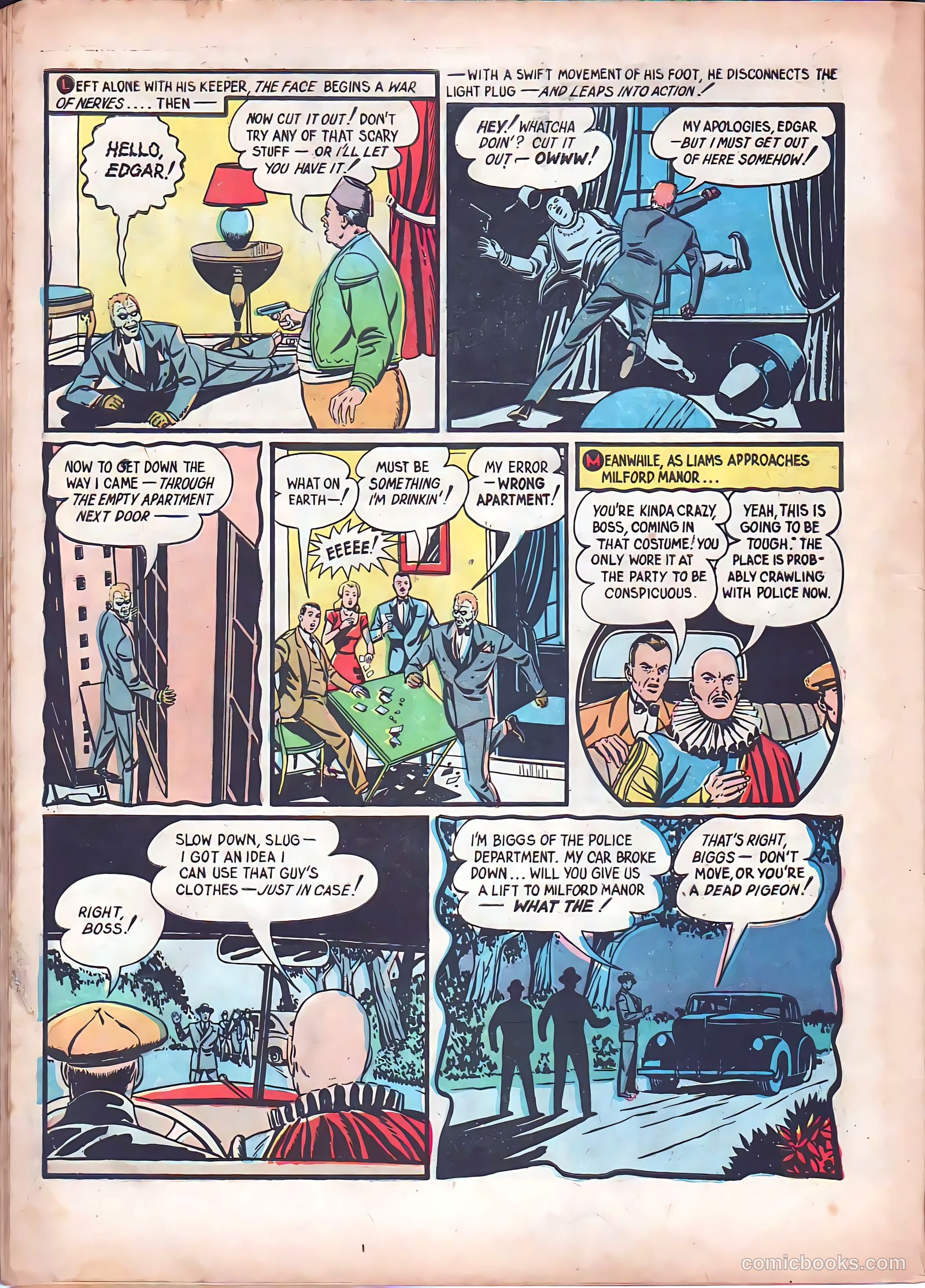 The Face #1 (1941) — page 65 of 69