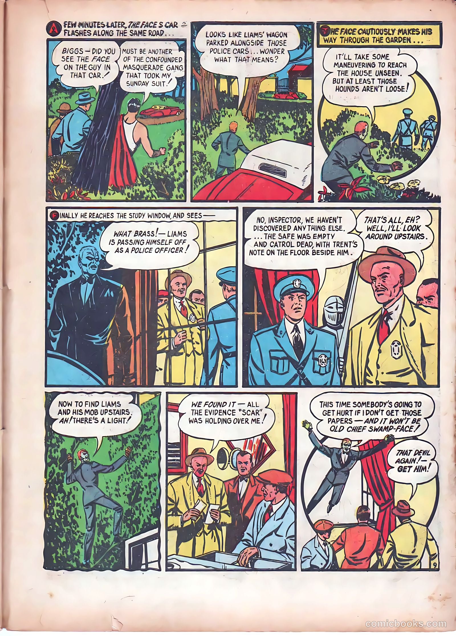 The Face #1 (1941) — page 66 of 69
