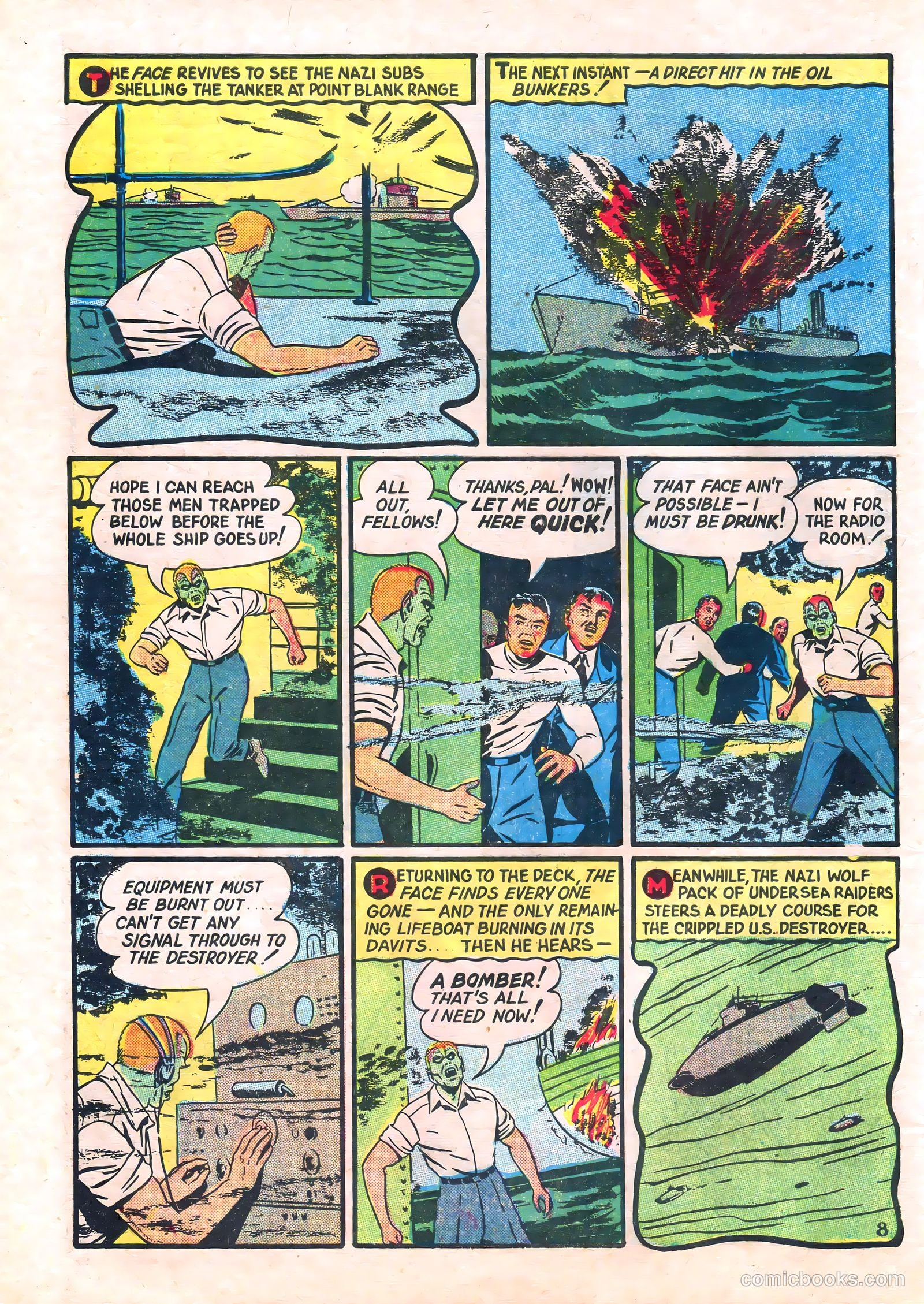 The Face #2 (1943) — page 10 of 68