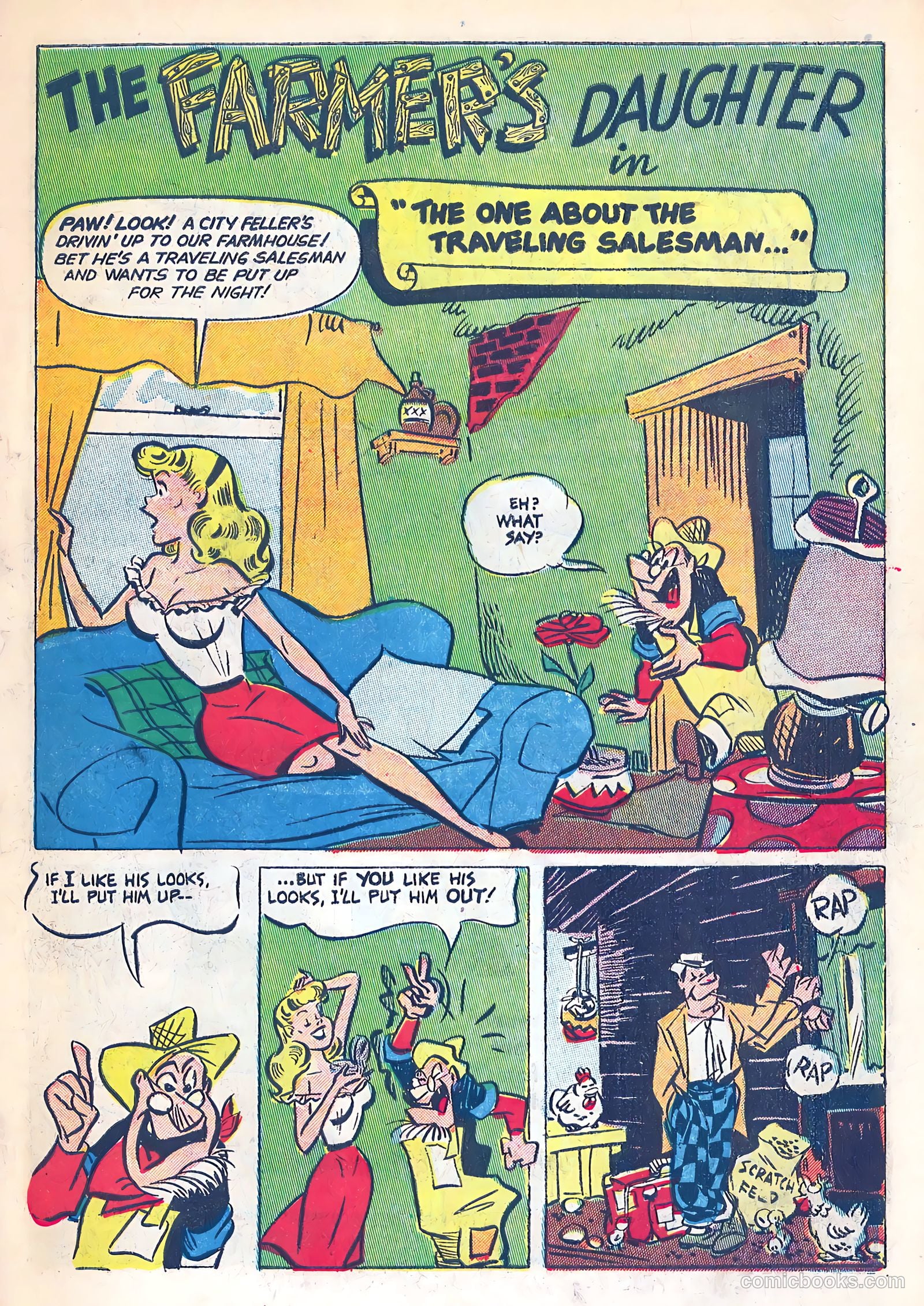 The Farmer's Daughter #1 (1954) — page 3 of 36