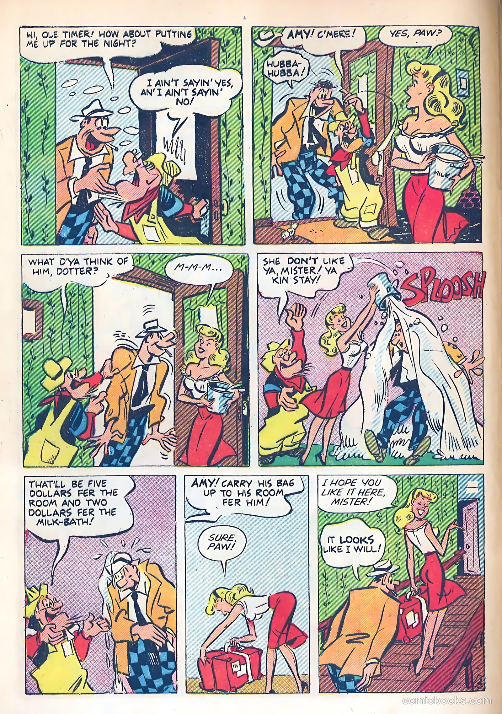 The Farmer's Daughter #1 (1954) — page 4 of 36