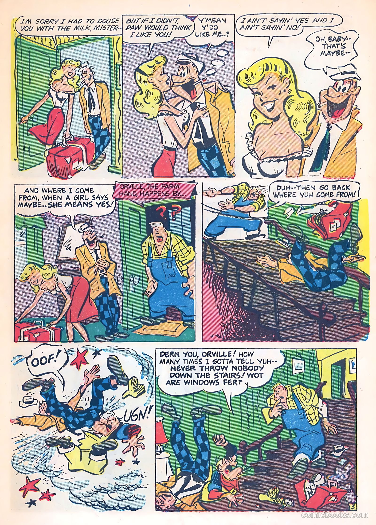 The Farmer's Daughter #1 (1954) — page 5 of 36
