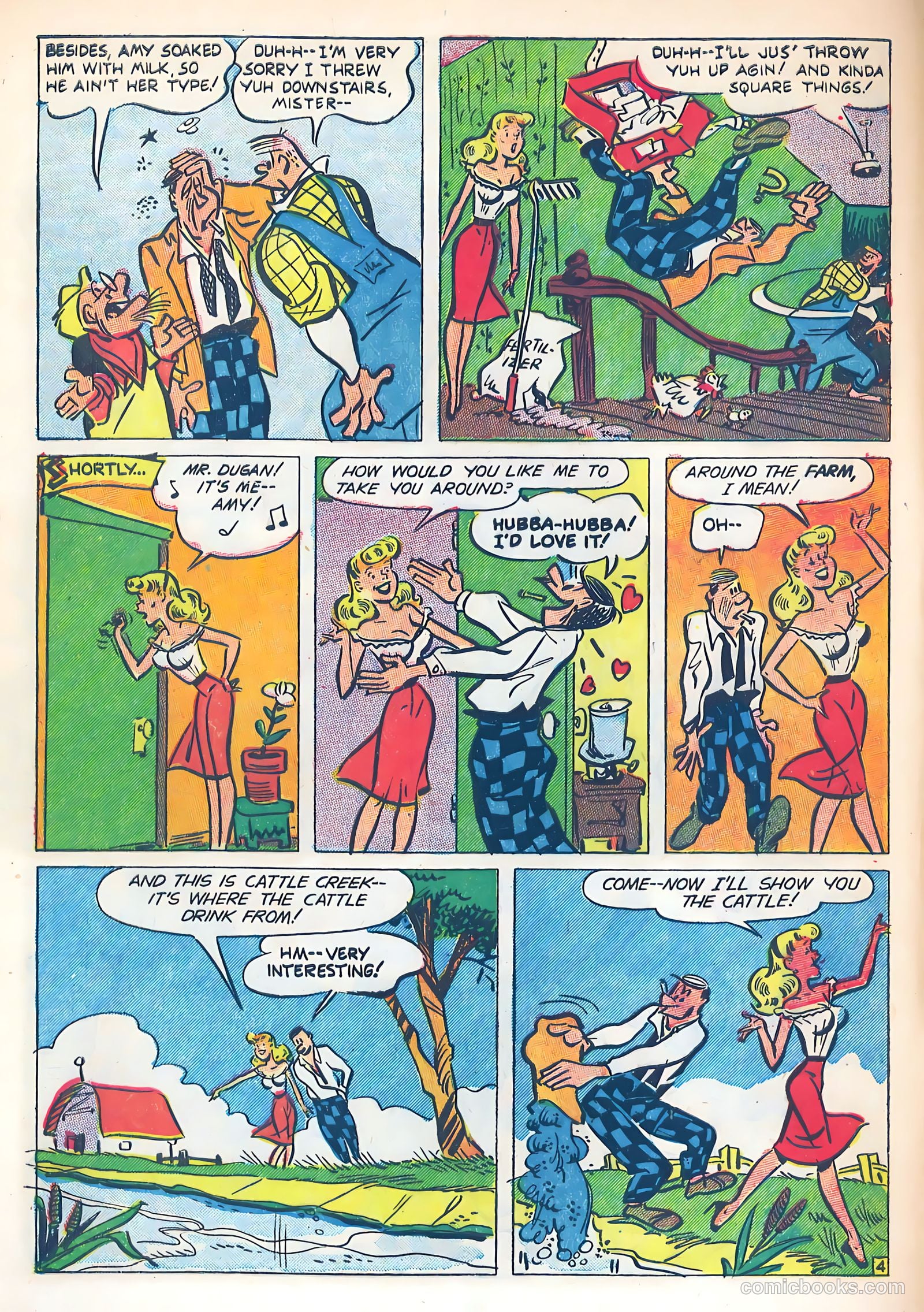 The Farmer's Daughter #1 (1954) — page 6 of 36