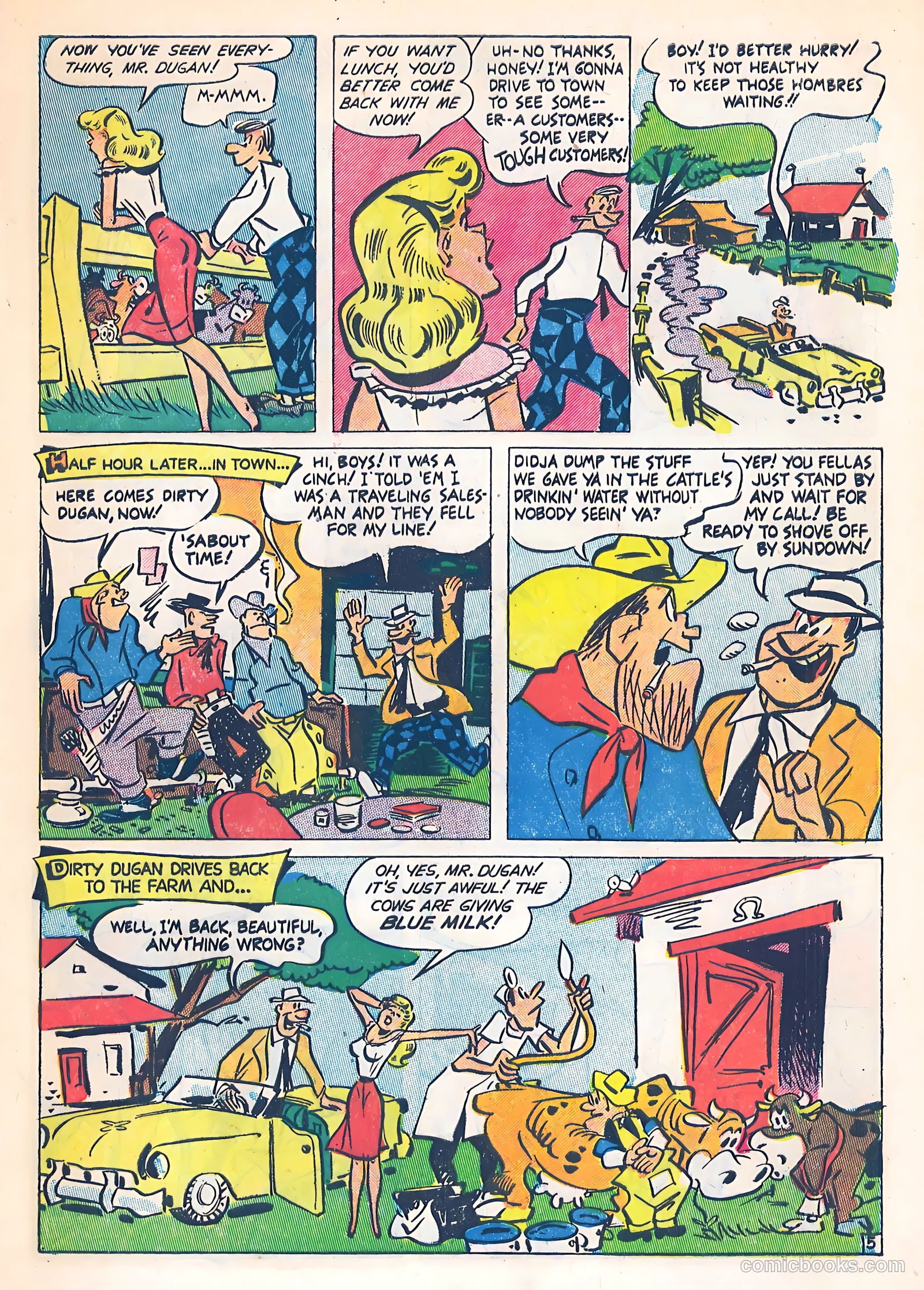 The Farmer's Daughter #1 (1954) — page 7 of 36