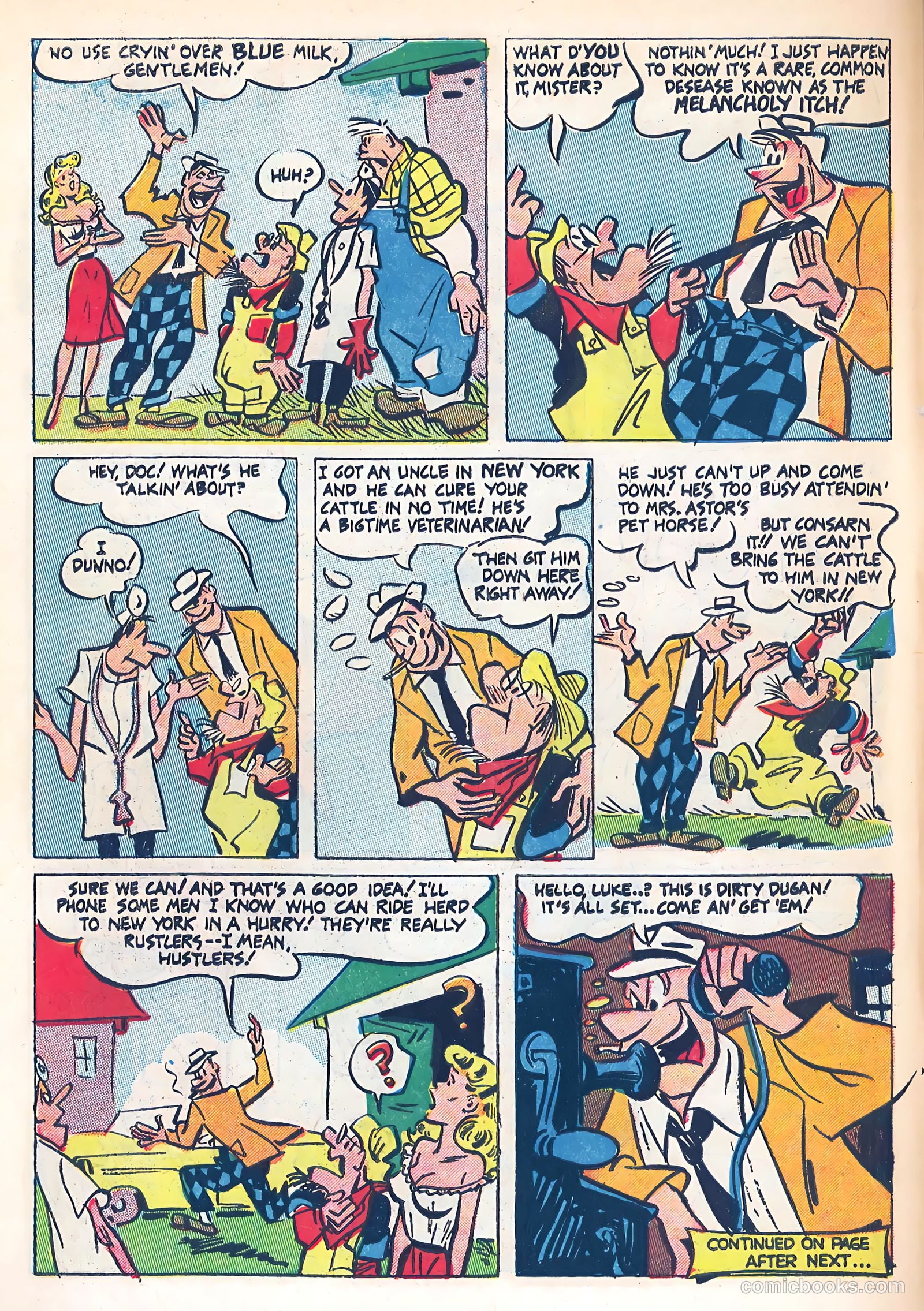 The Farmer's Daughter #1 (1954) — page 8 of 36