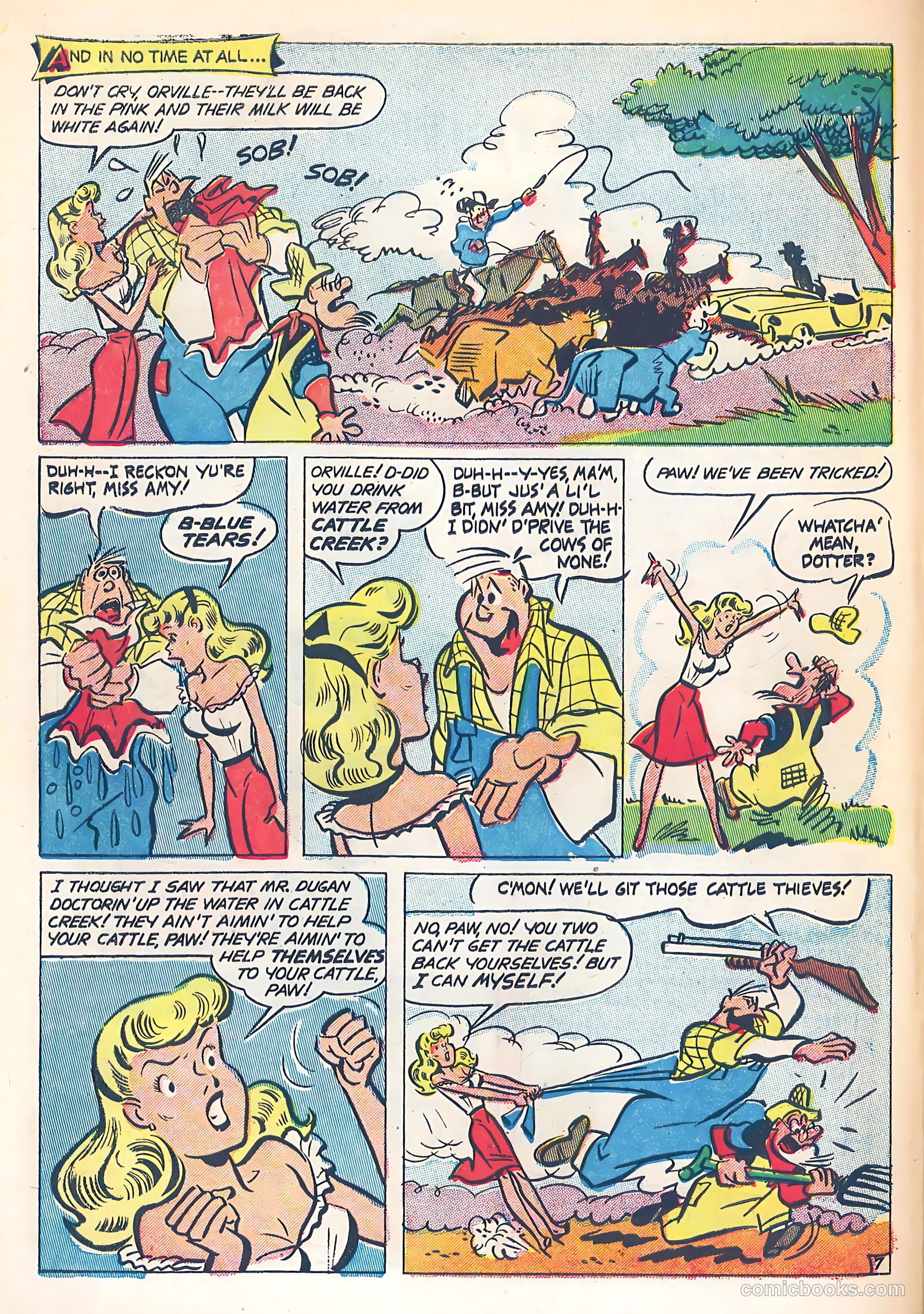 The Farmer's Daughter #1 (1954) — page 10 of 36