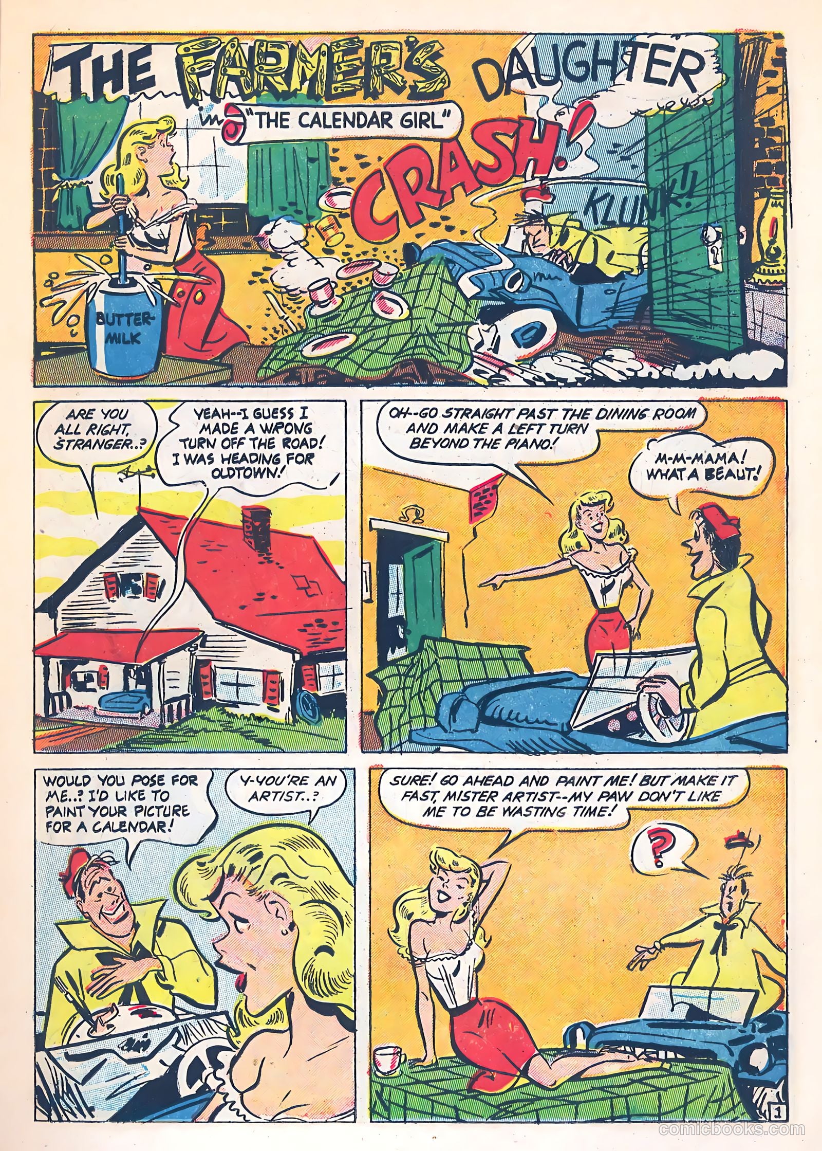 The Farmer's Daughter #1 (1954) — page 13 of 36