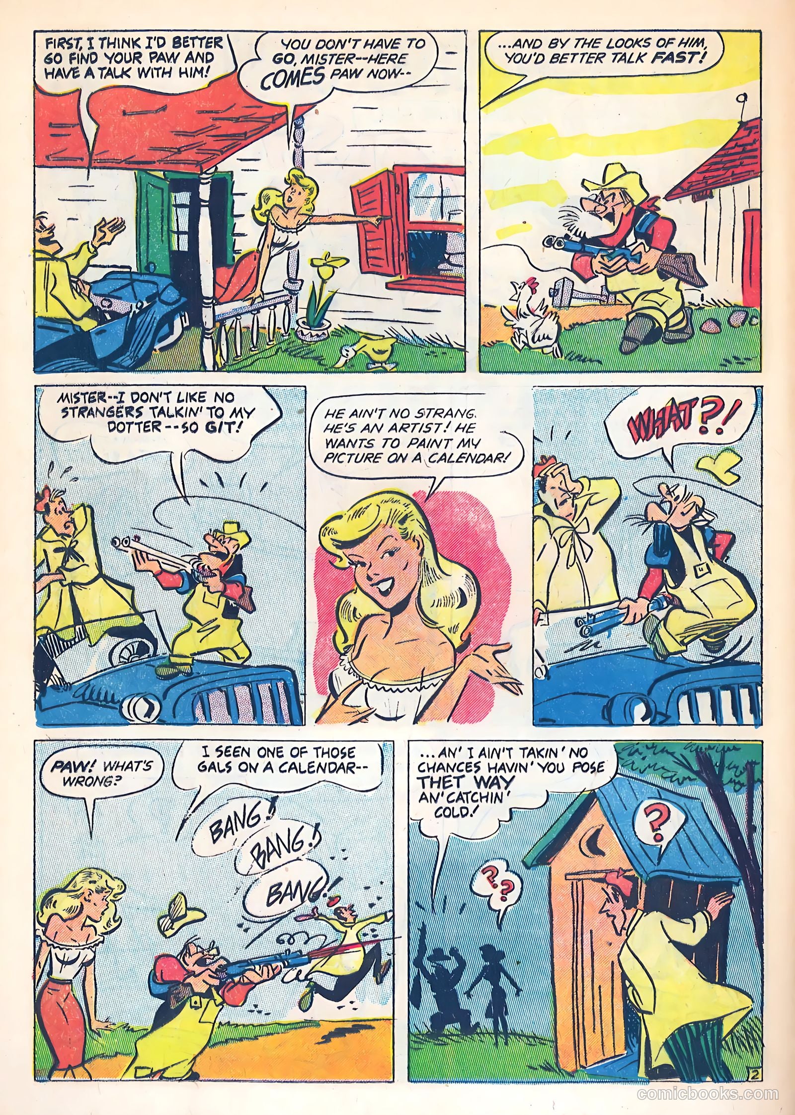 The Farmer's Daughter #1 (1954) — page 14 of 36