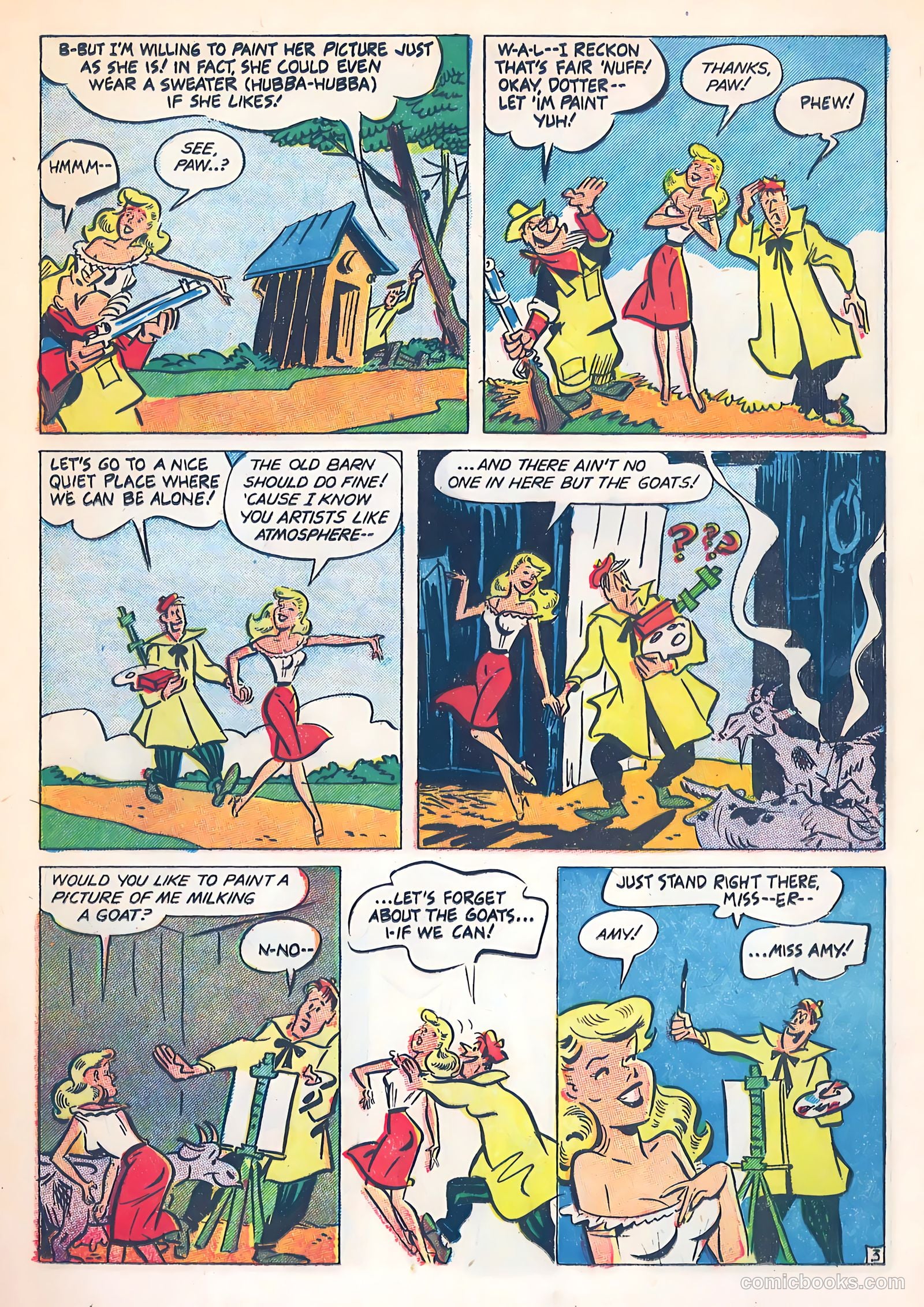 The Farmer's Daughter #1 (1954) — page 15 of 36