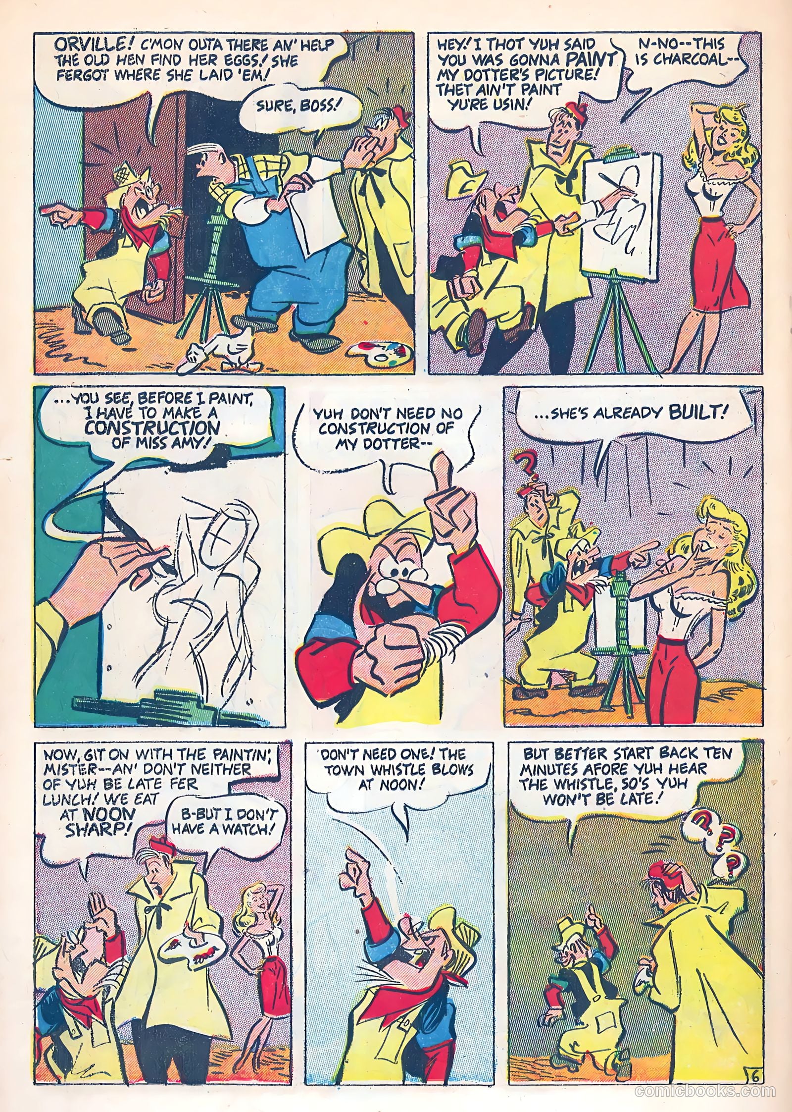 The Farmer's Daughter #1 (1954) — page 18 of 36