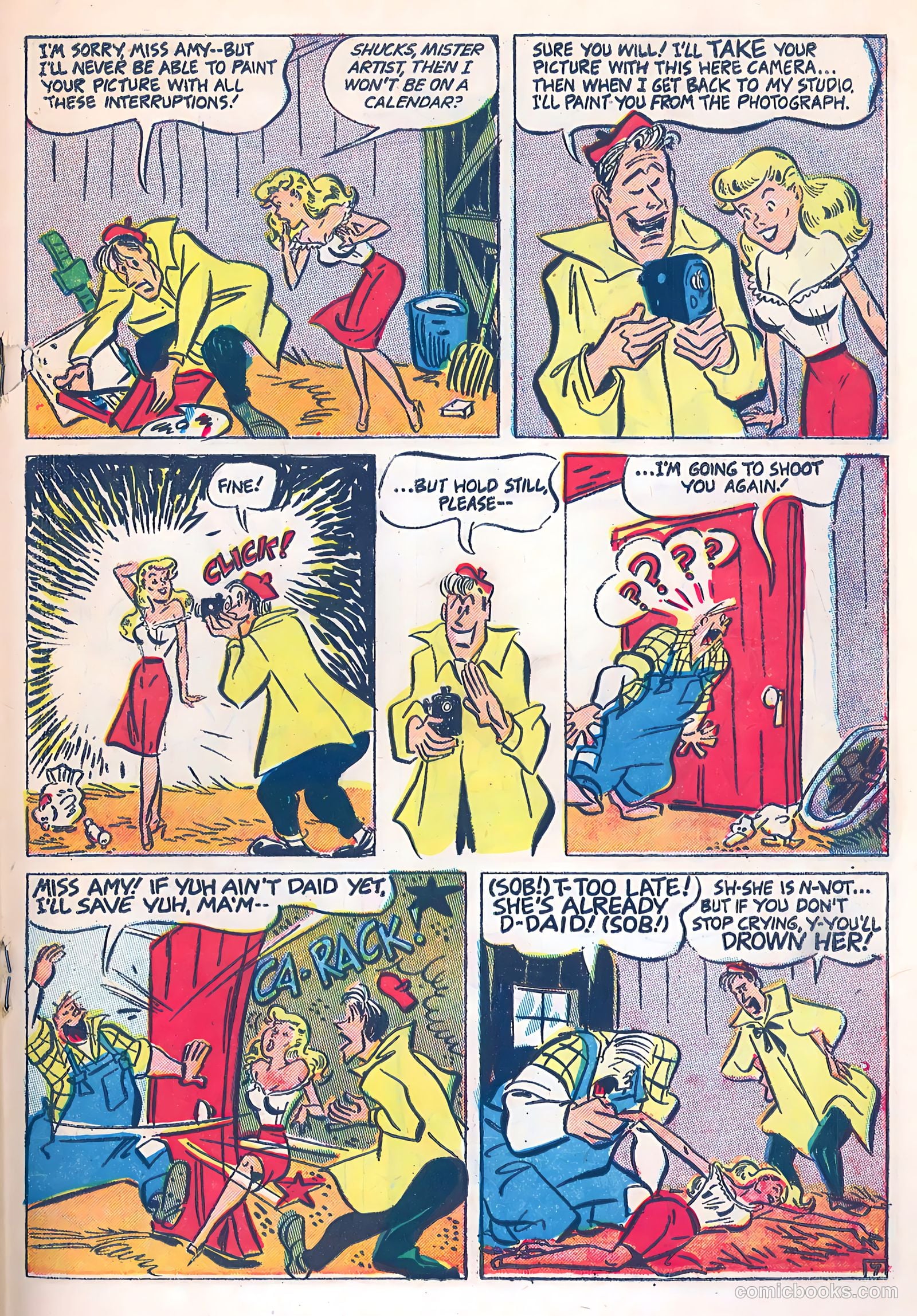 The Farmer's Daughter #1 (1954) — page 19 of 36