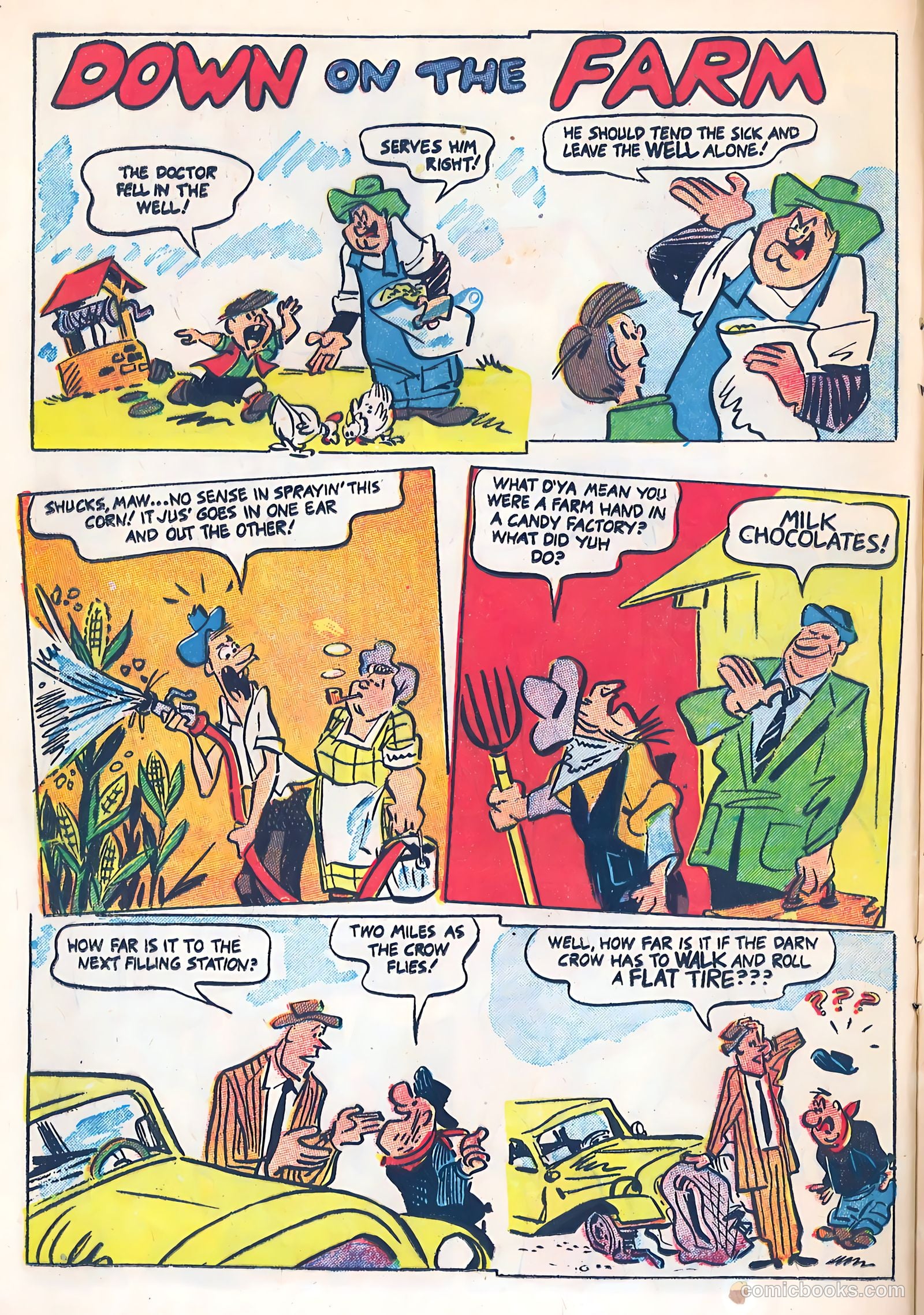 The Farmer's Daughter #1 (1954) — page 22 of 36