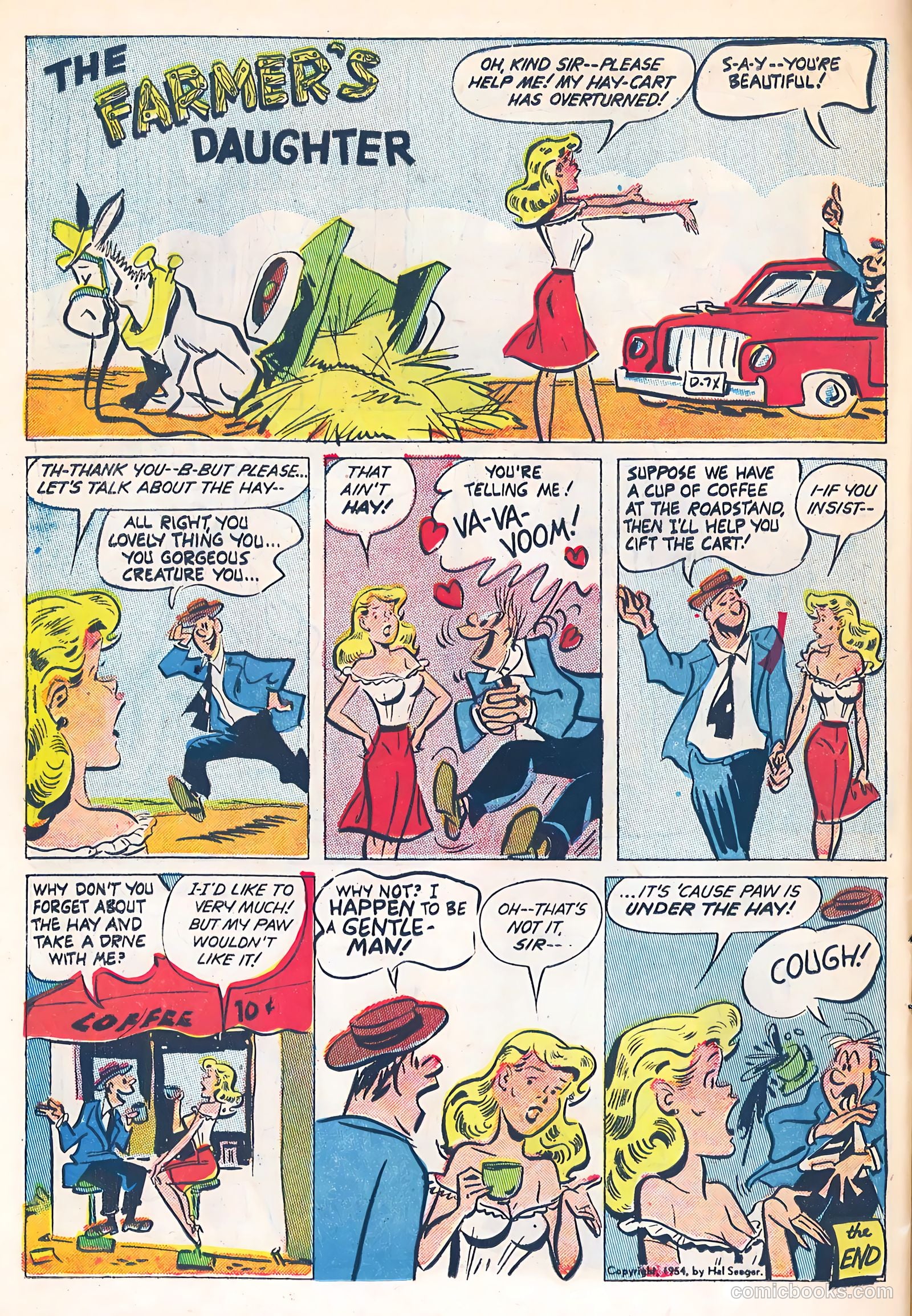 The Farmer's Daughter #1 (1954) — page 24 of 36
