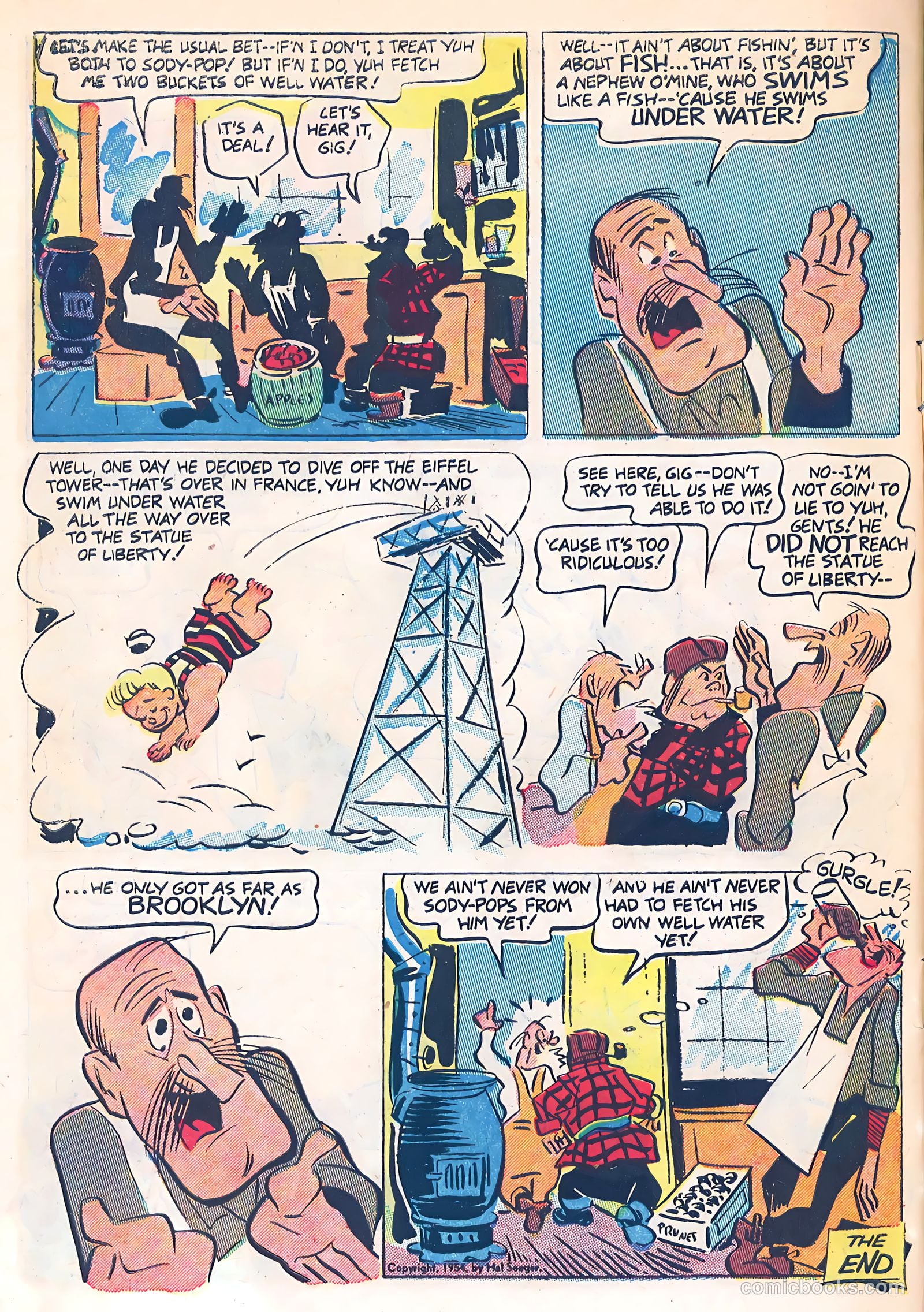 The Farmer's Daughter #1 (1954) — page 32 of 36