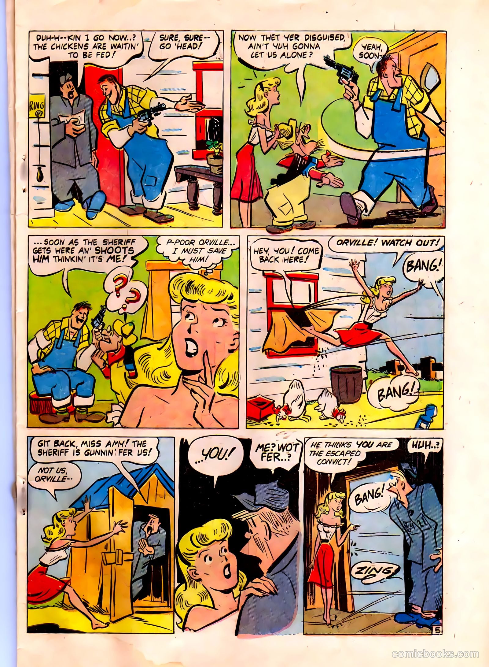 The Farmer's Daughter #2 (1954) — page 7 of 36