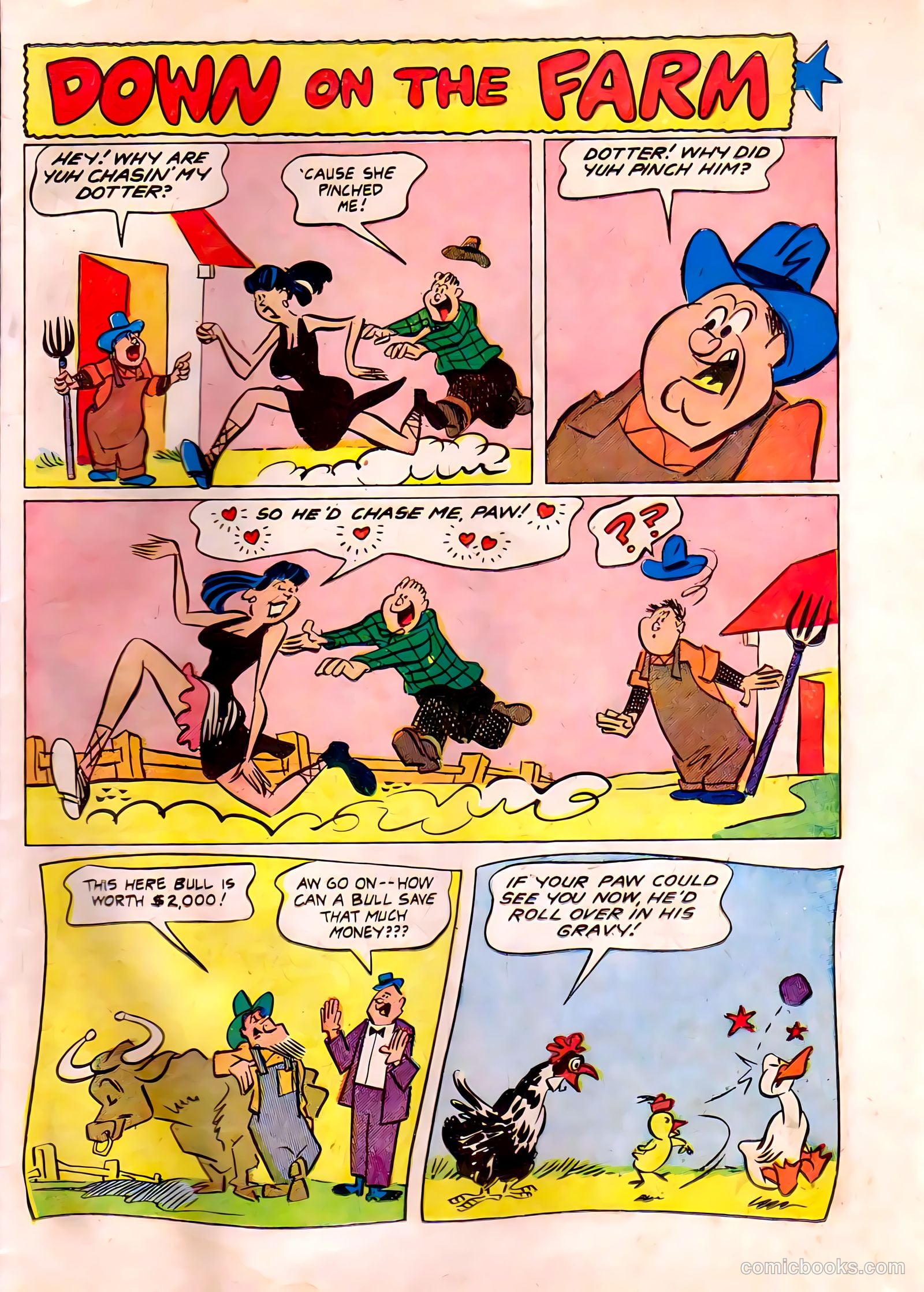 The Farmer's Daughter #2 (1954) — page 13 of 36