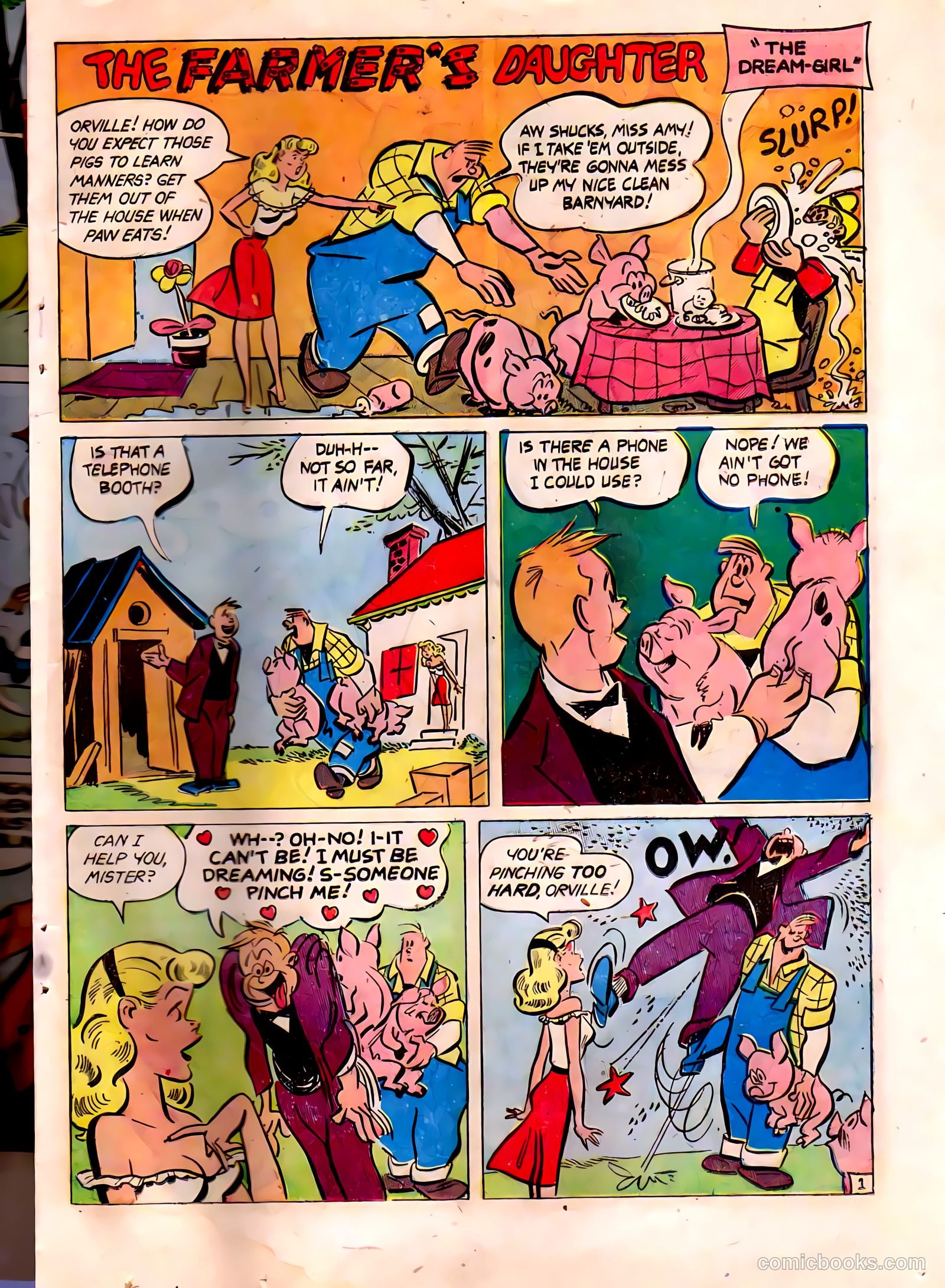 The Farmer's Daughter #2 (1954) — page 15 of 36
