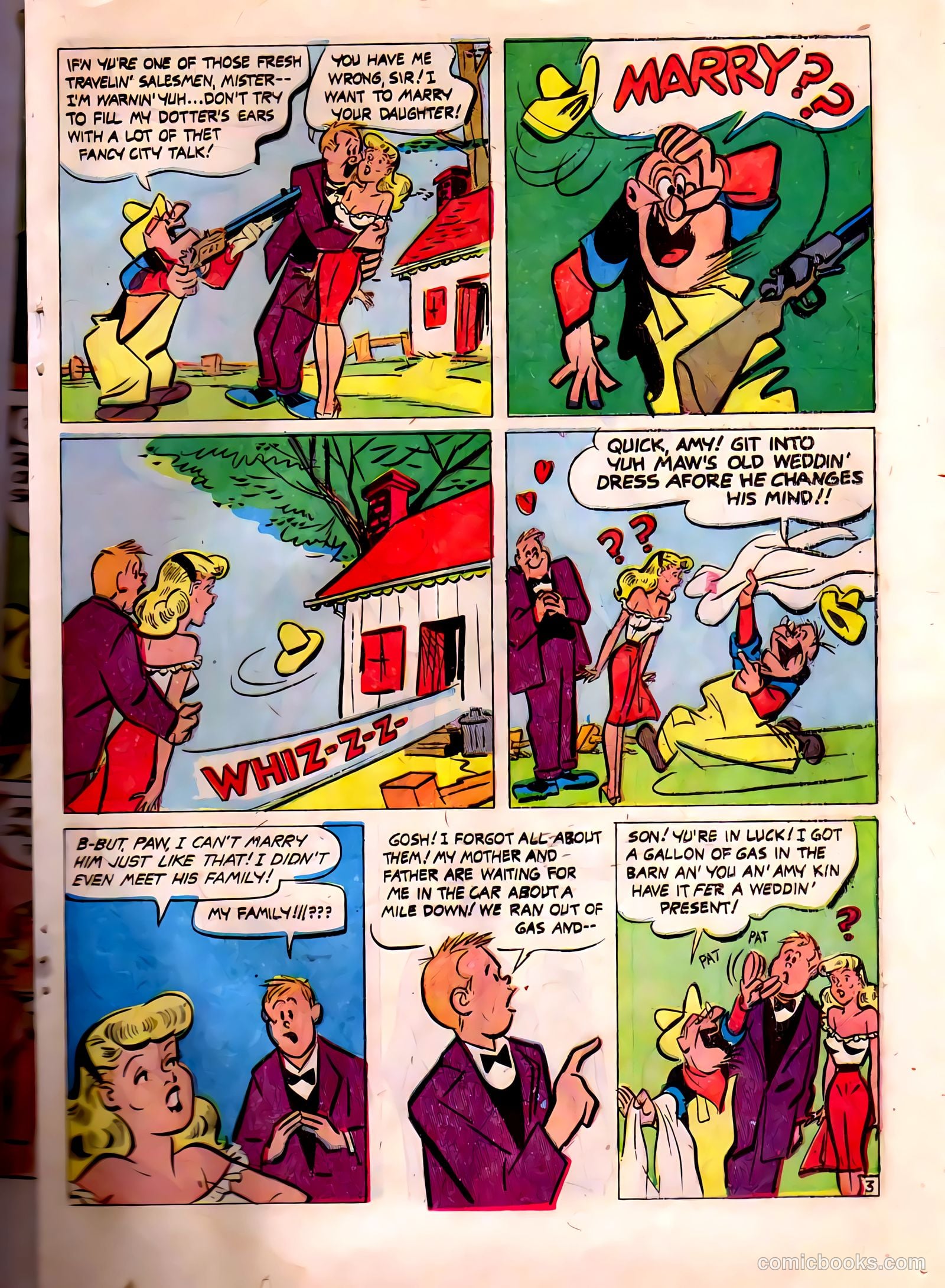 The Farmer's Daughter #2 (1954) — page 17 of 36