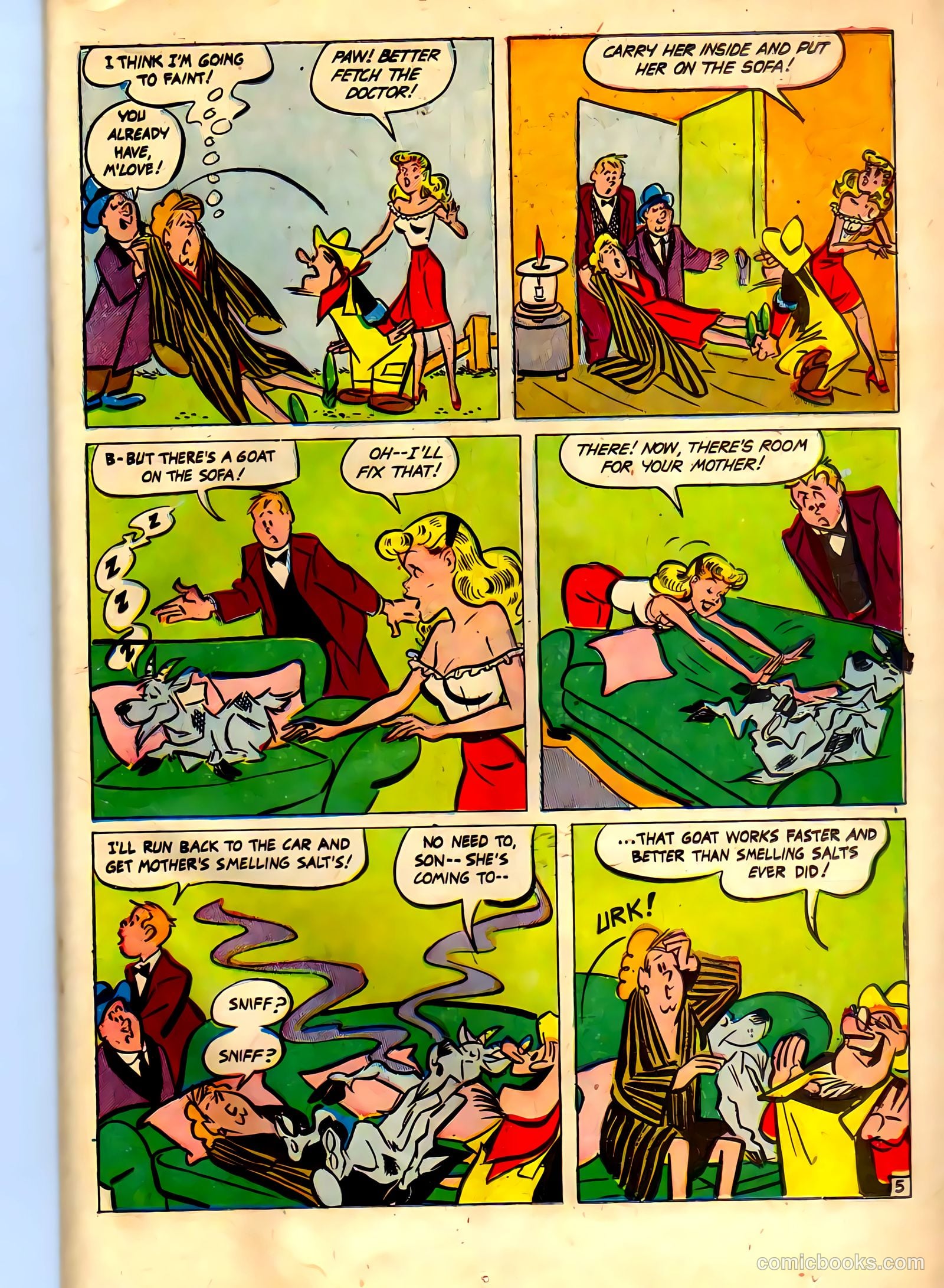 The Farmer's Daughter #2 (1954) — page 19 of 36
