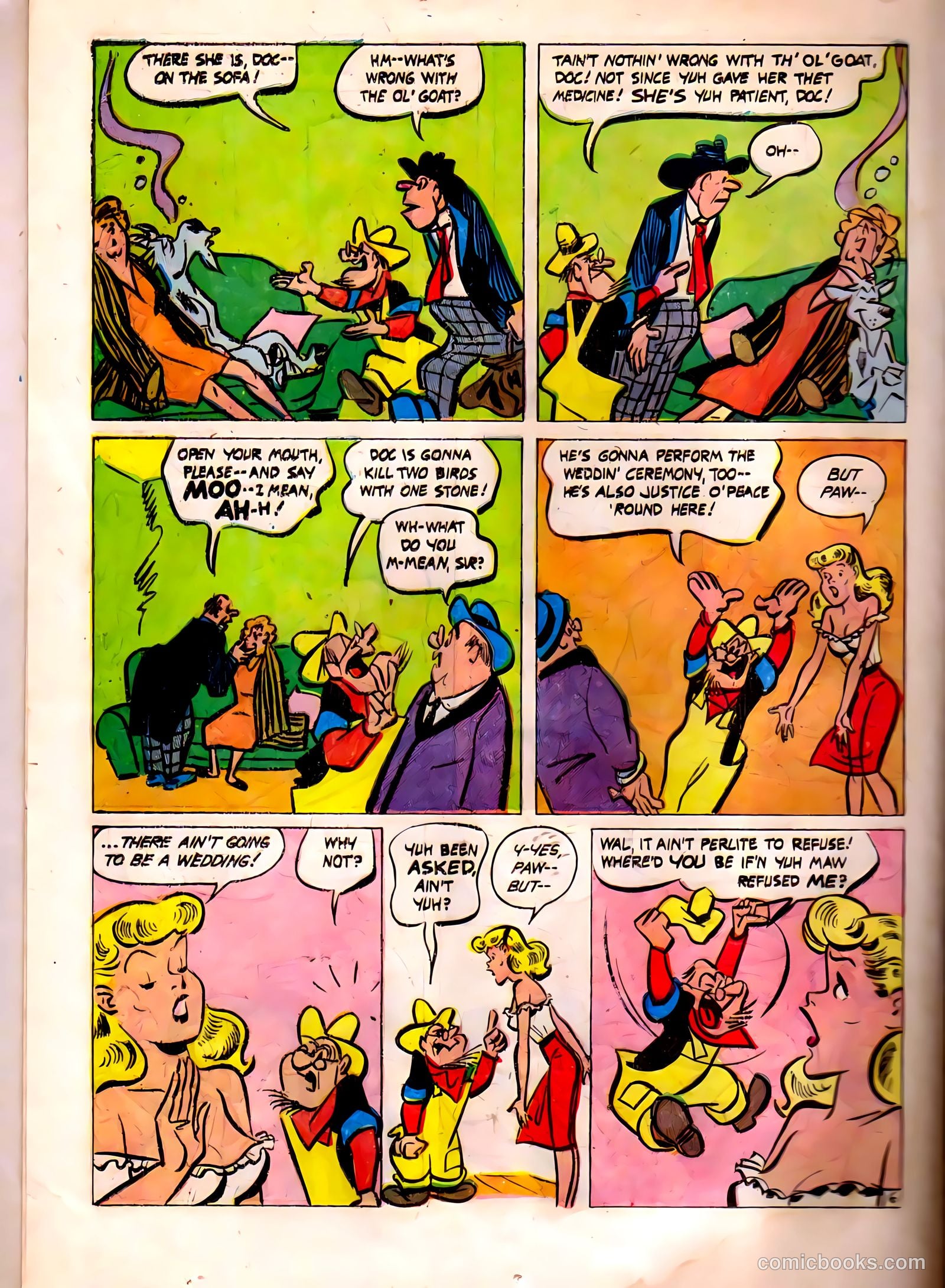 The Farmer's Daughter #2 (1954) — page 20 of 36