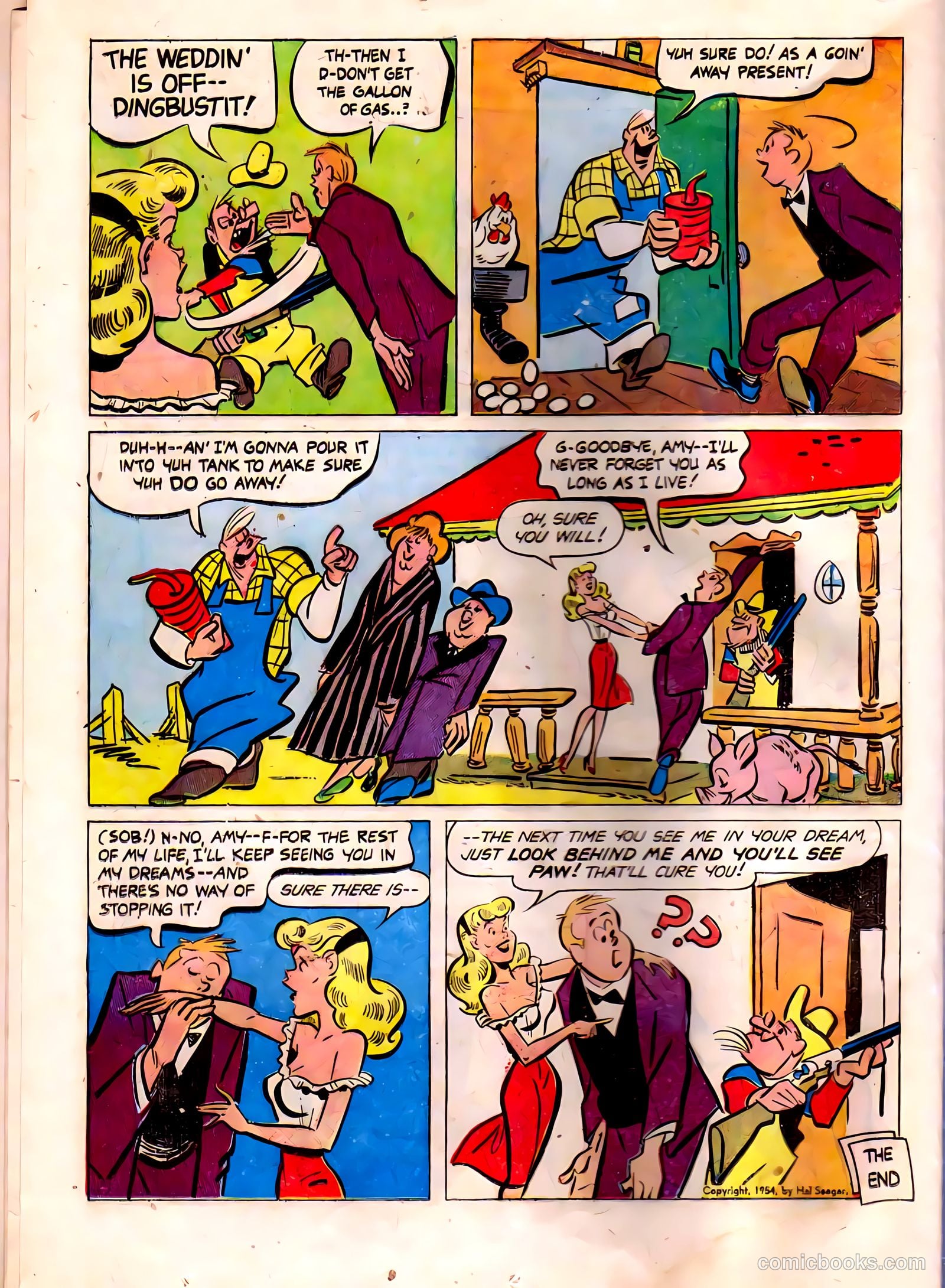 The Farmer's Daughter #2 (1954) — page 22 of 36