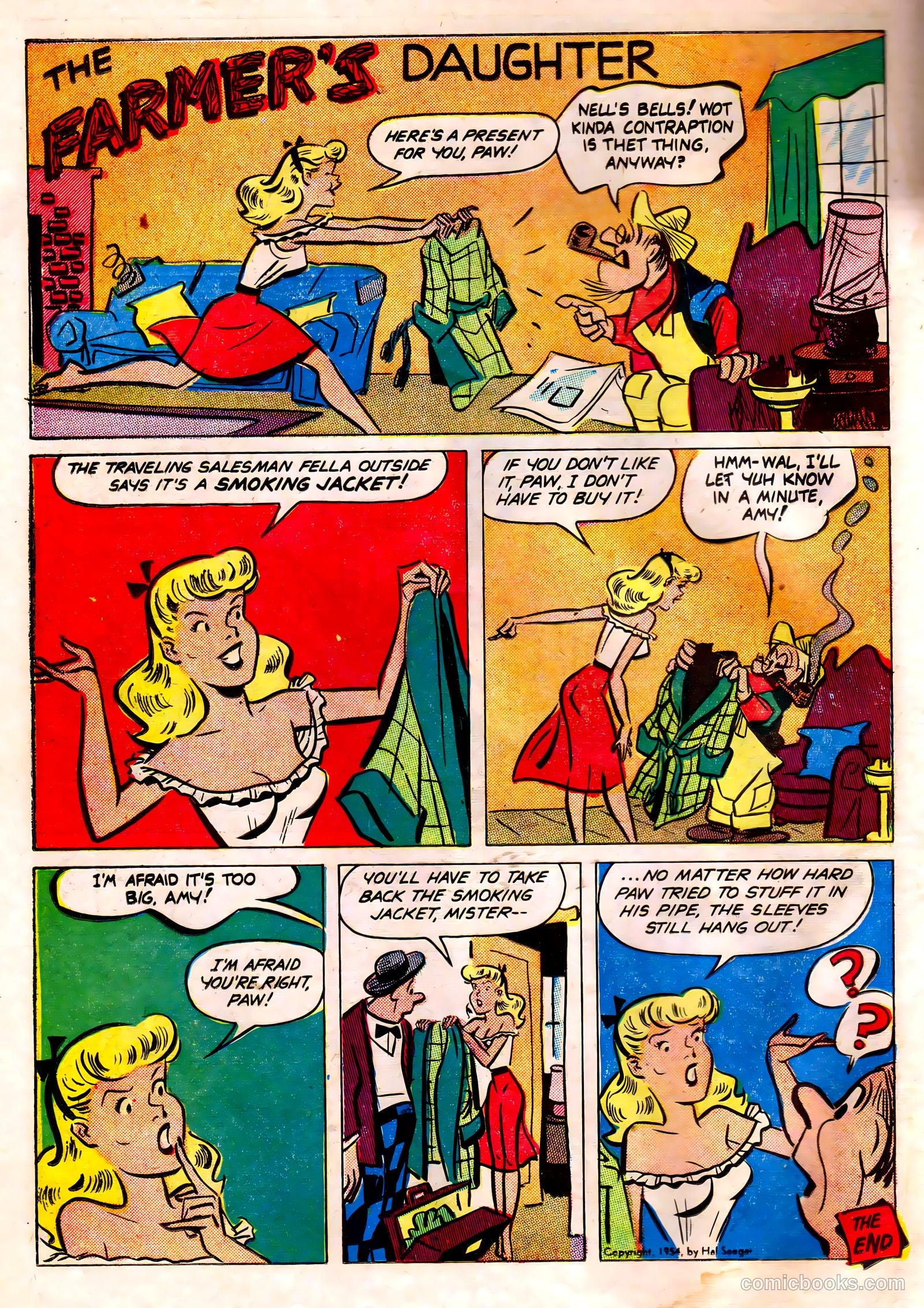 The Farmer's Daughter #2 (1954) — page 24 of 36