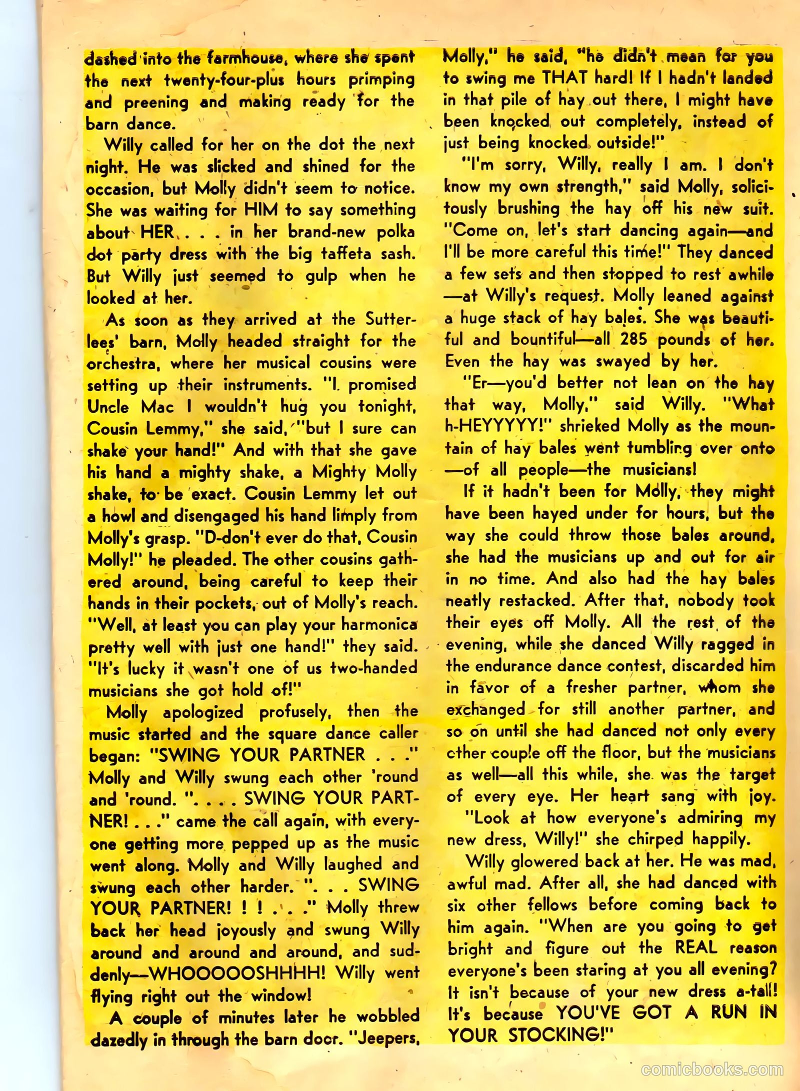 The Farmer's Daughter #2 (1954) — page 27 of 36