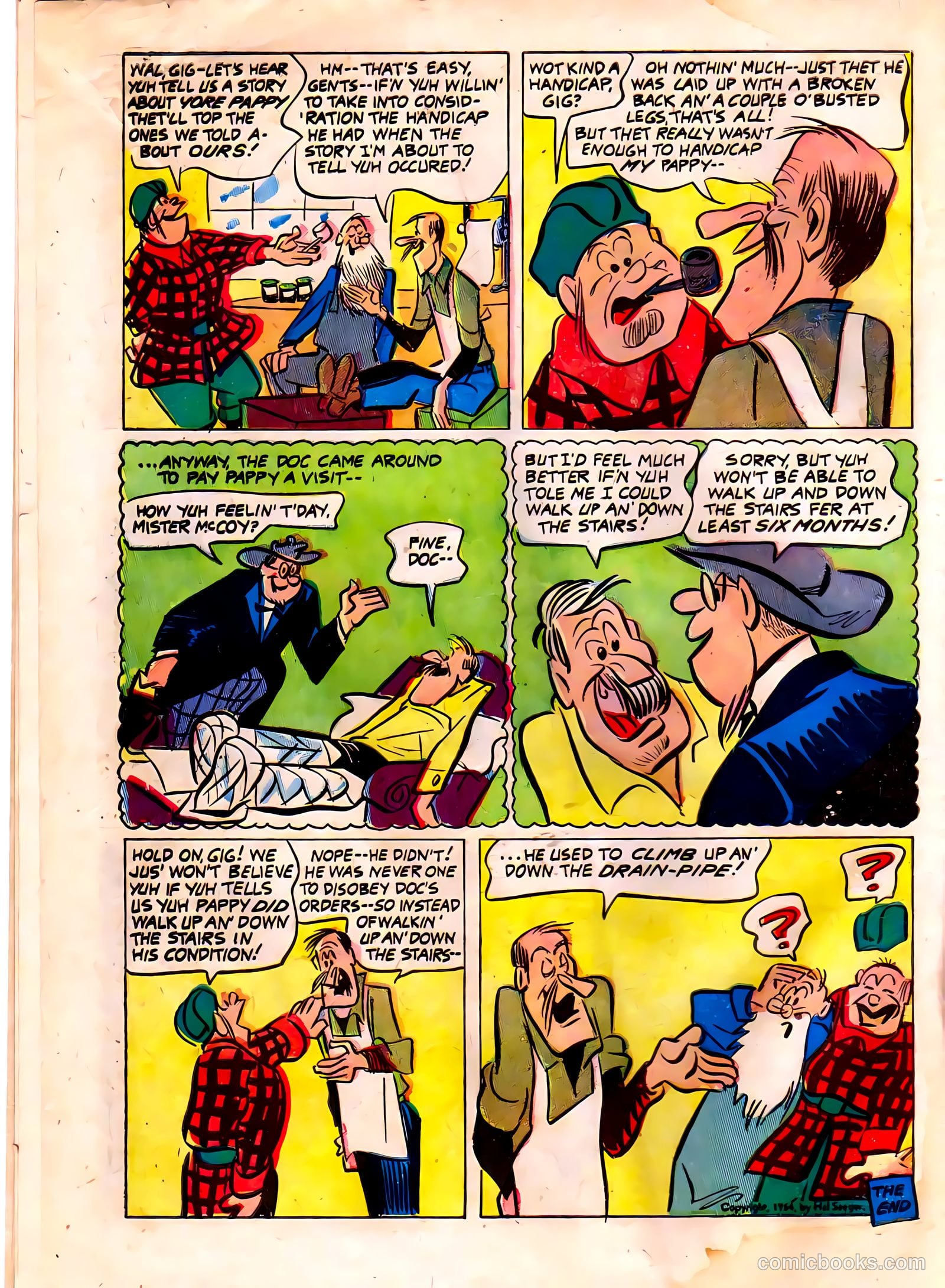 The Farmer's Daughter #2 (1954) — page 32 of 36