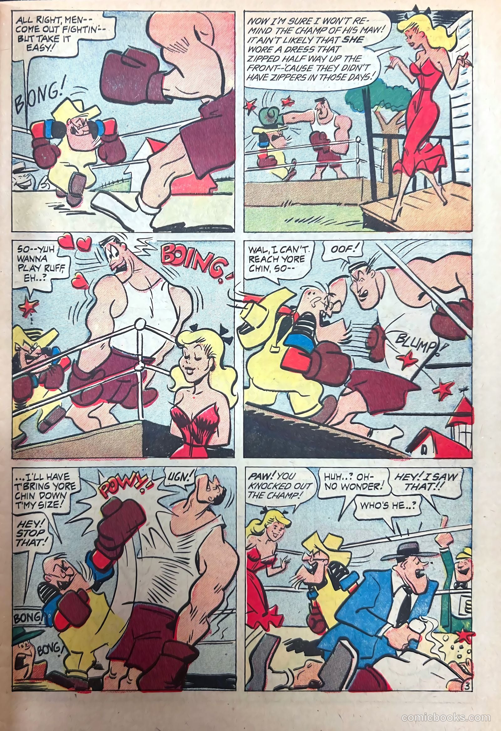 The Farmer's Daughter #3 (1954) — page 5 of 36