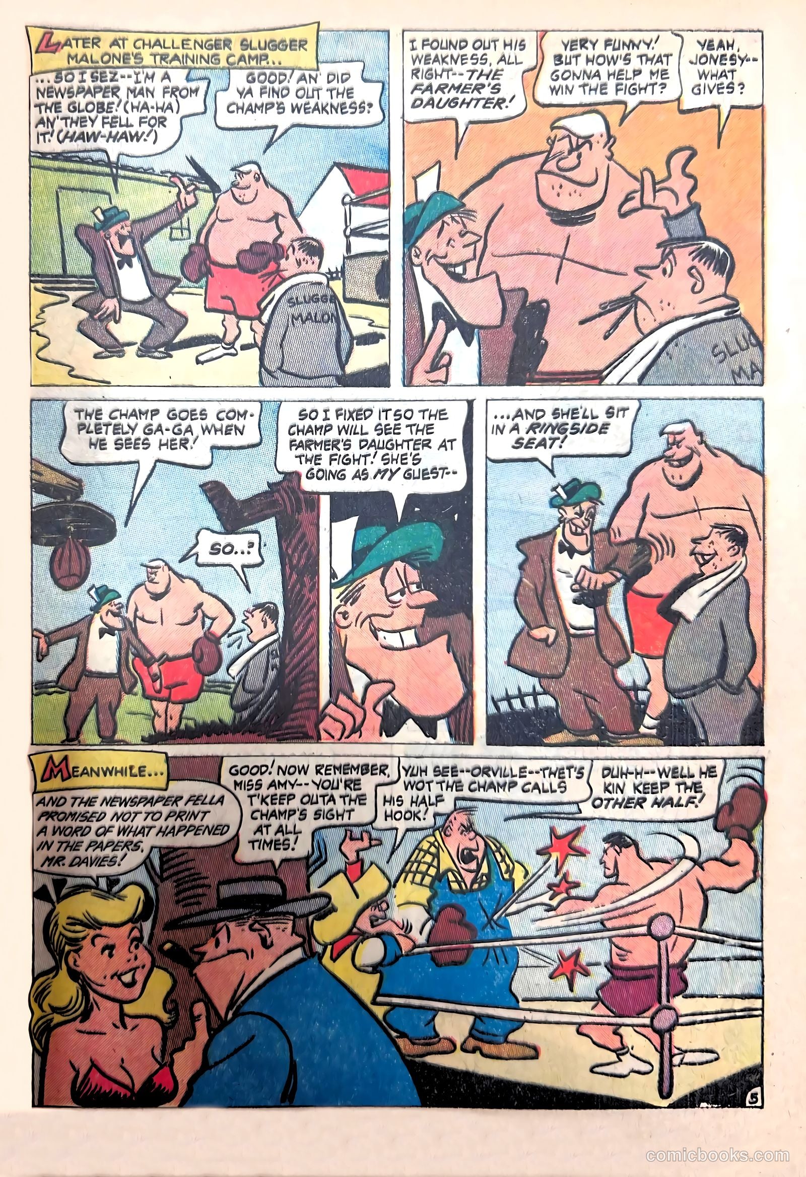 The Farmer's Daughter #3 (1954) — page 7 of 36