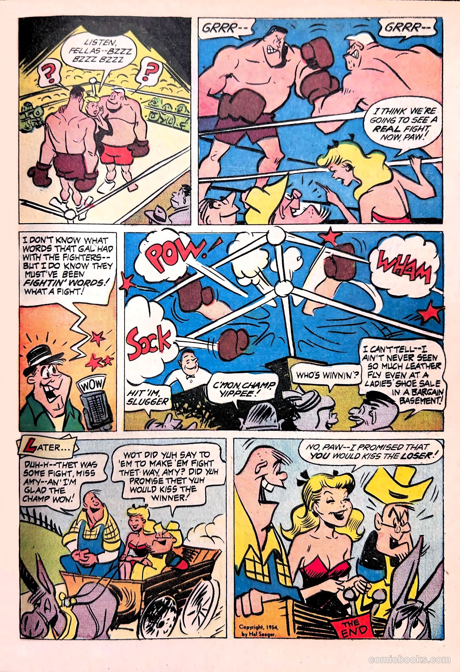 The Farmer's Daughter #3 (1954) — page 11 of 36