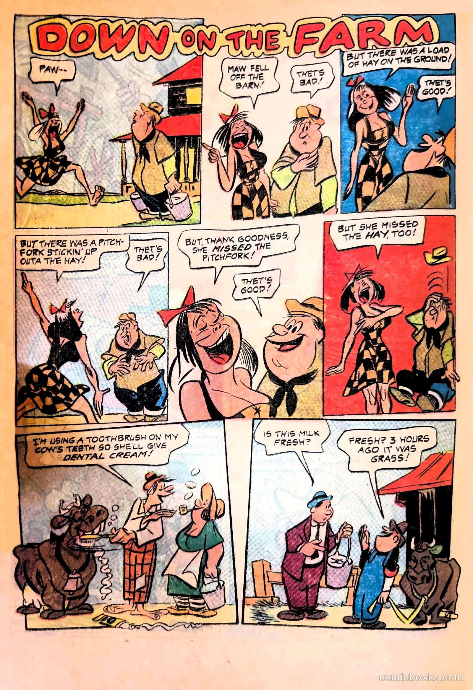 The Farmer's Daughter #3 (1954) — page 14 of 36