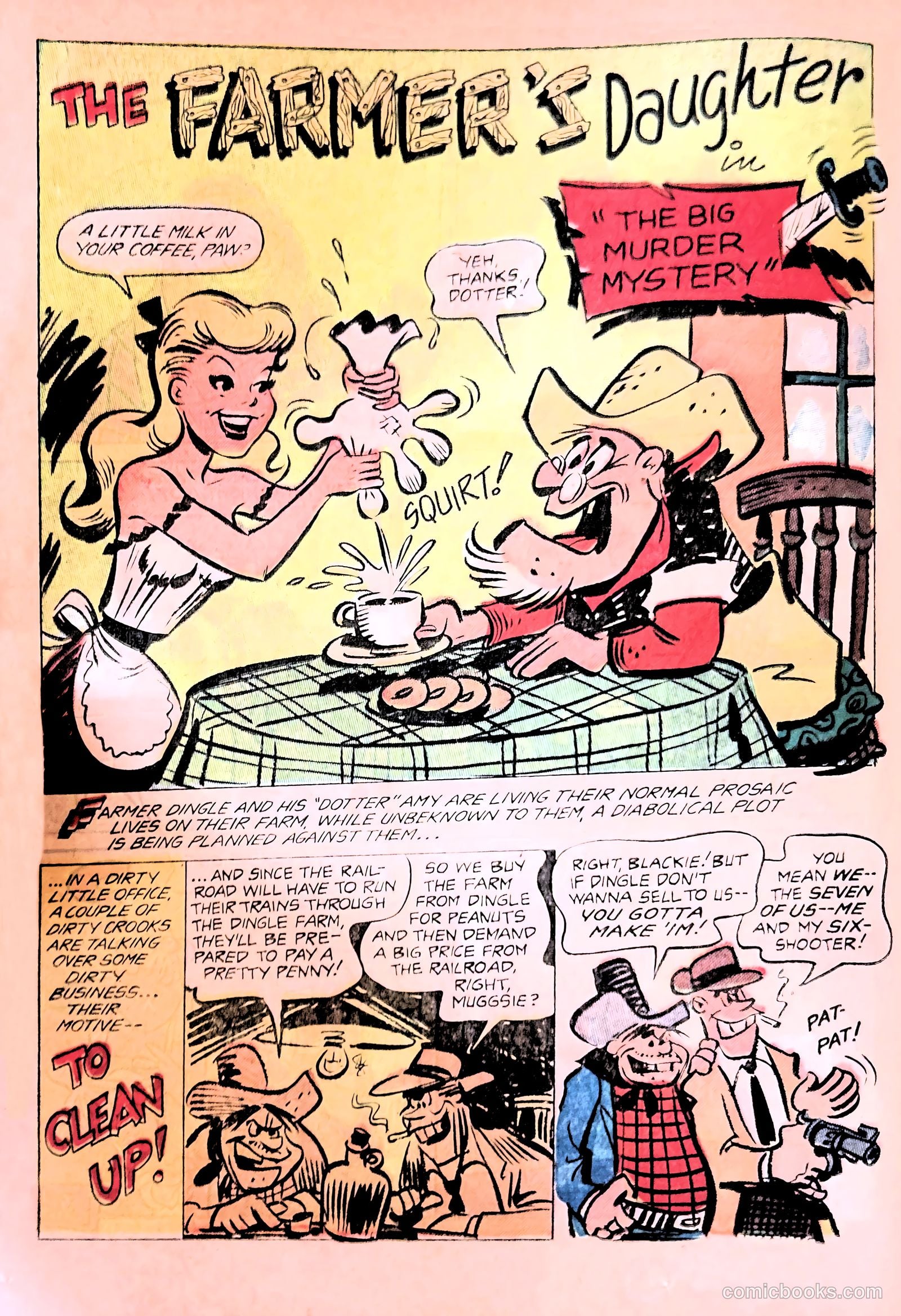 The Farmer's Daughter #3 (1954) — page 16 of 36