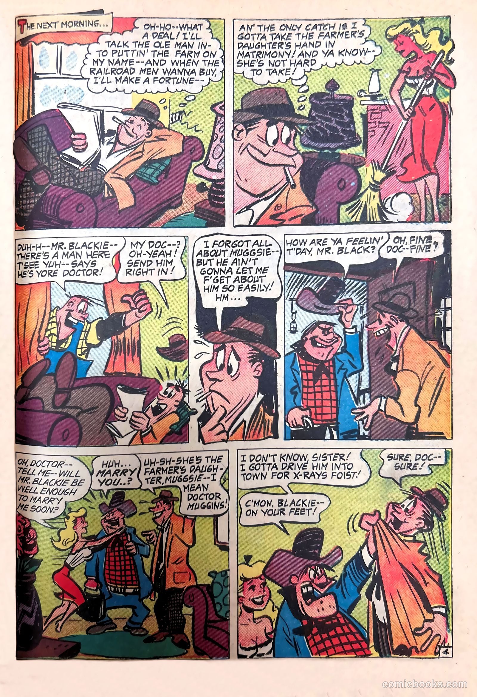The Farmer's Daughter #3 (1954) — page 19 of 36