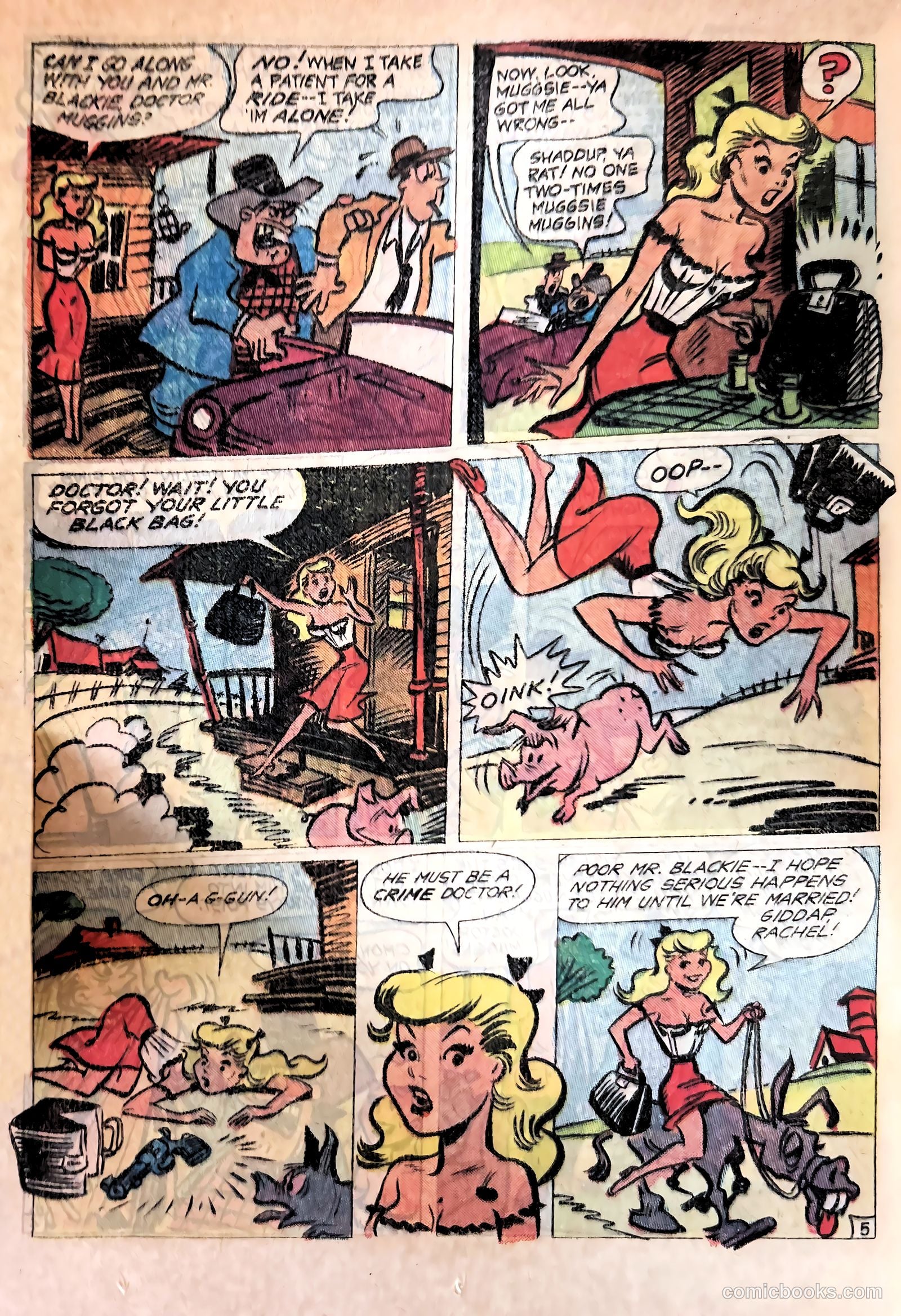 The Farmer's Daughter #3 (1954) — page 20 of 36