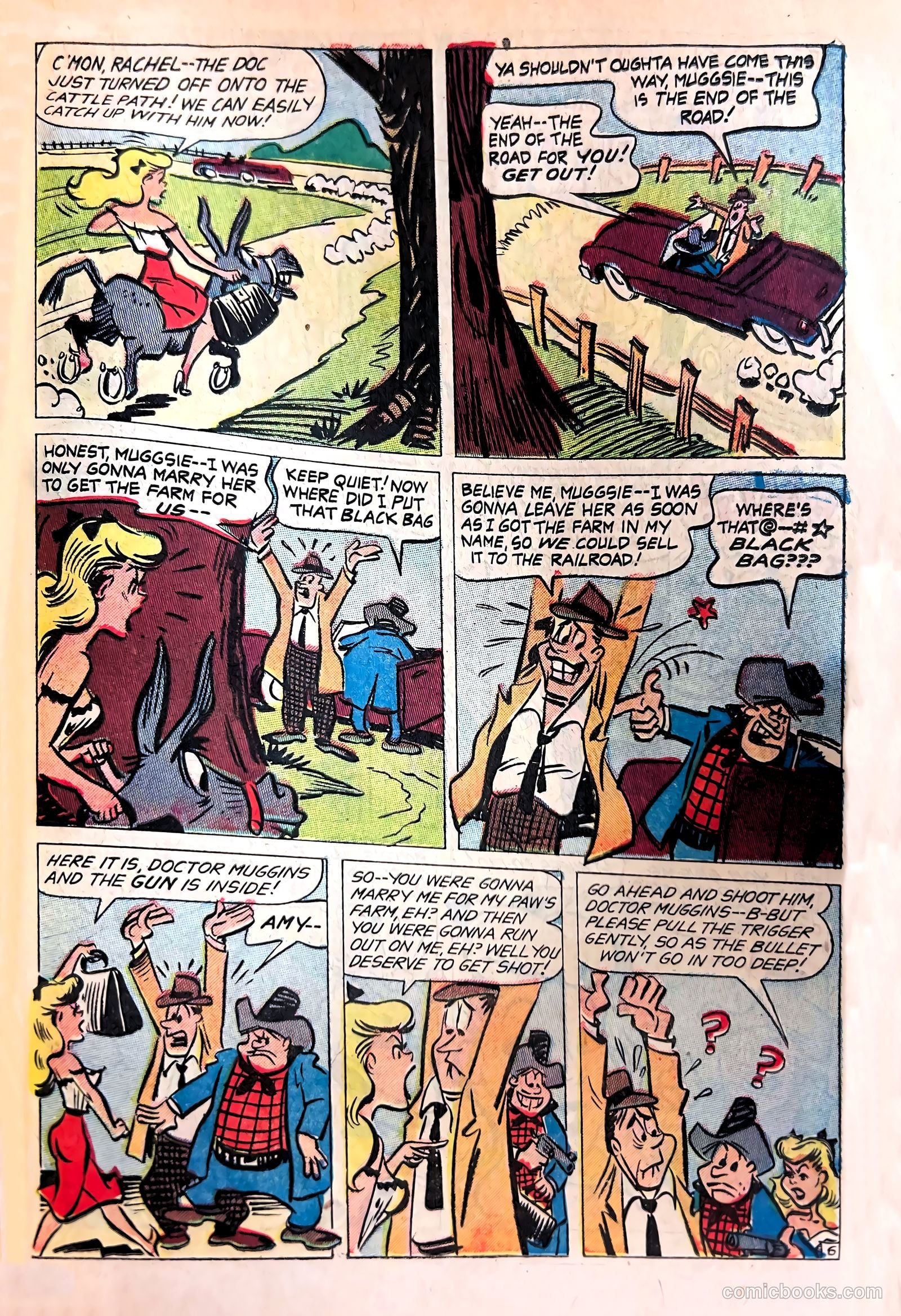 The Farmer's Daughter #3 (1954) — page 21 of 36