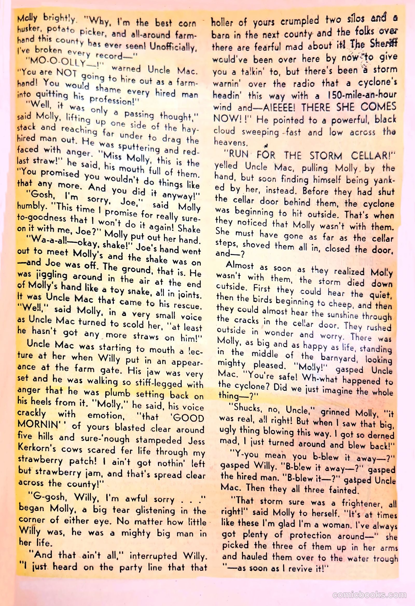 The Farmer's Daughter #3 (1954) — page 27 of 36