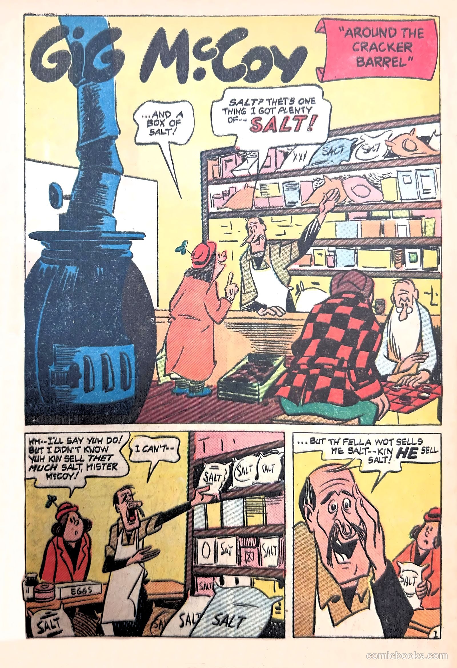 The Farmer's Daughter #3 (1954) — page 30 of 36