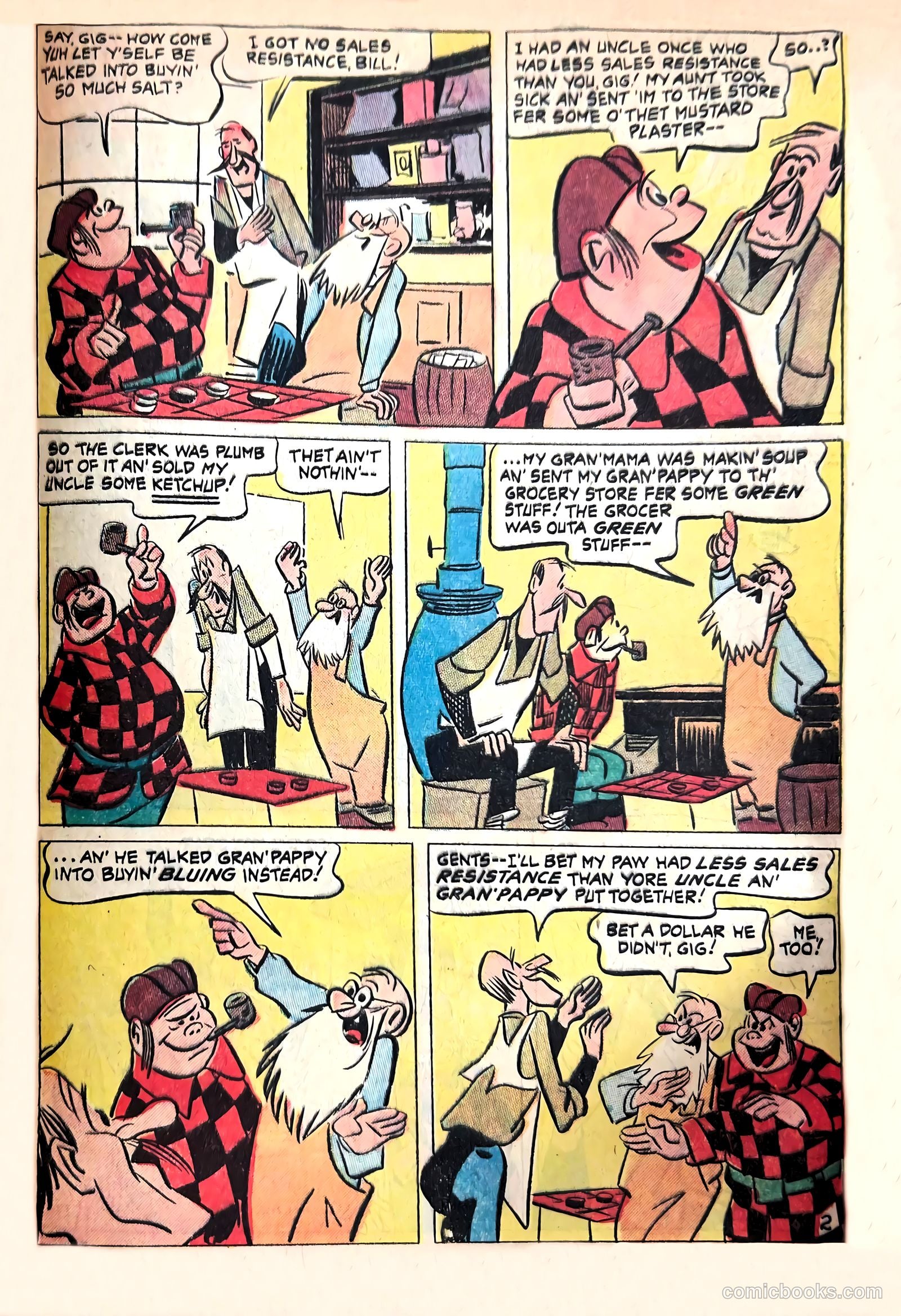 The Farmer's Daughter #3 (1954) — page 31 of 36