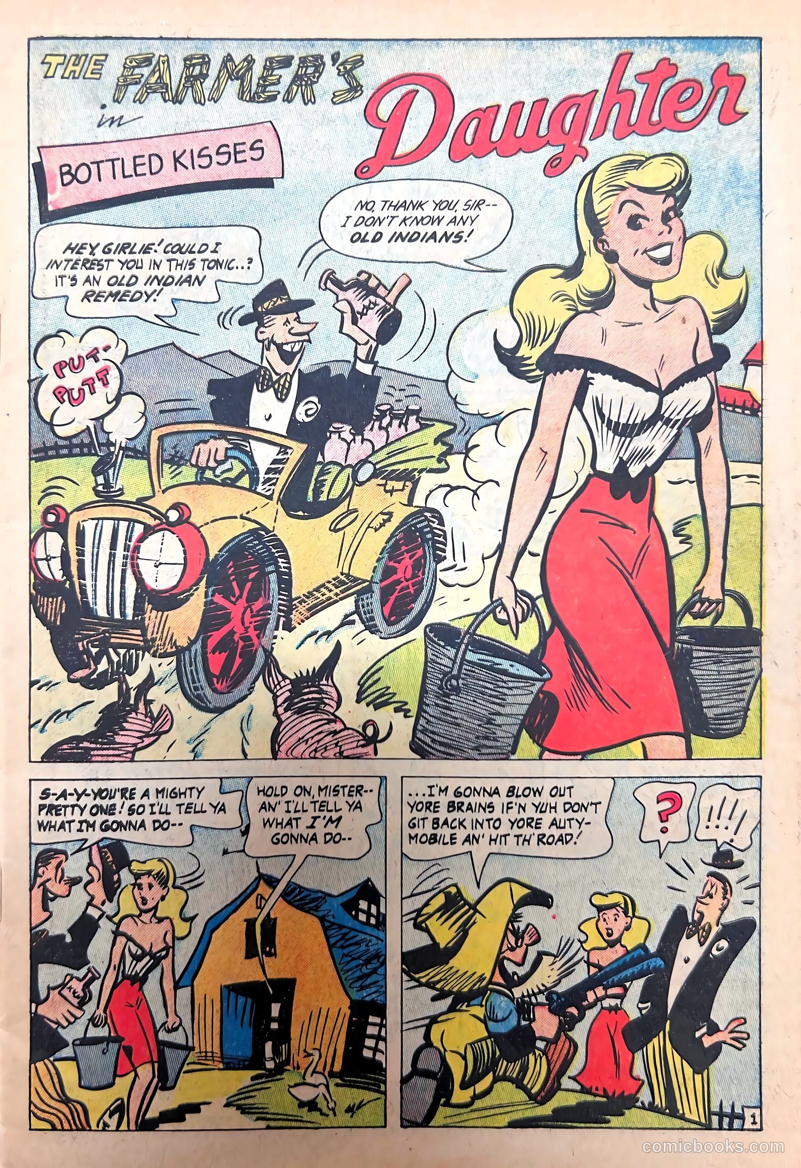 The Farmer's Daughter #4 (1954) — page 3 of 36