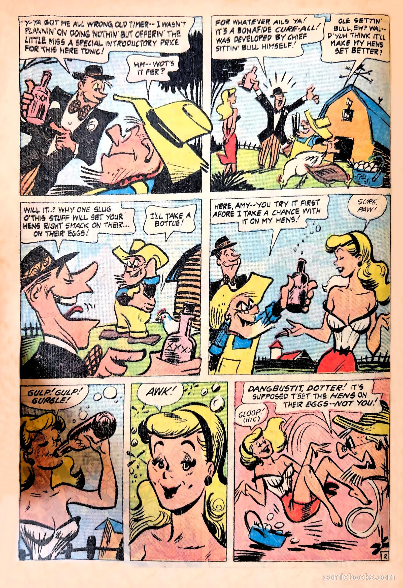 The Farmer's Daughter #4 (1954) — page 4 of 36