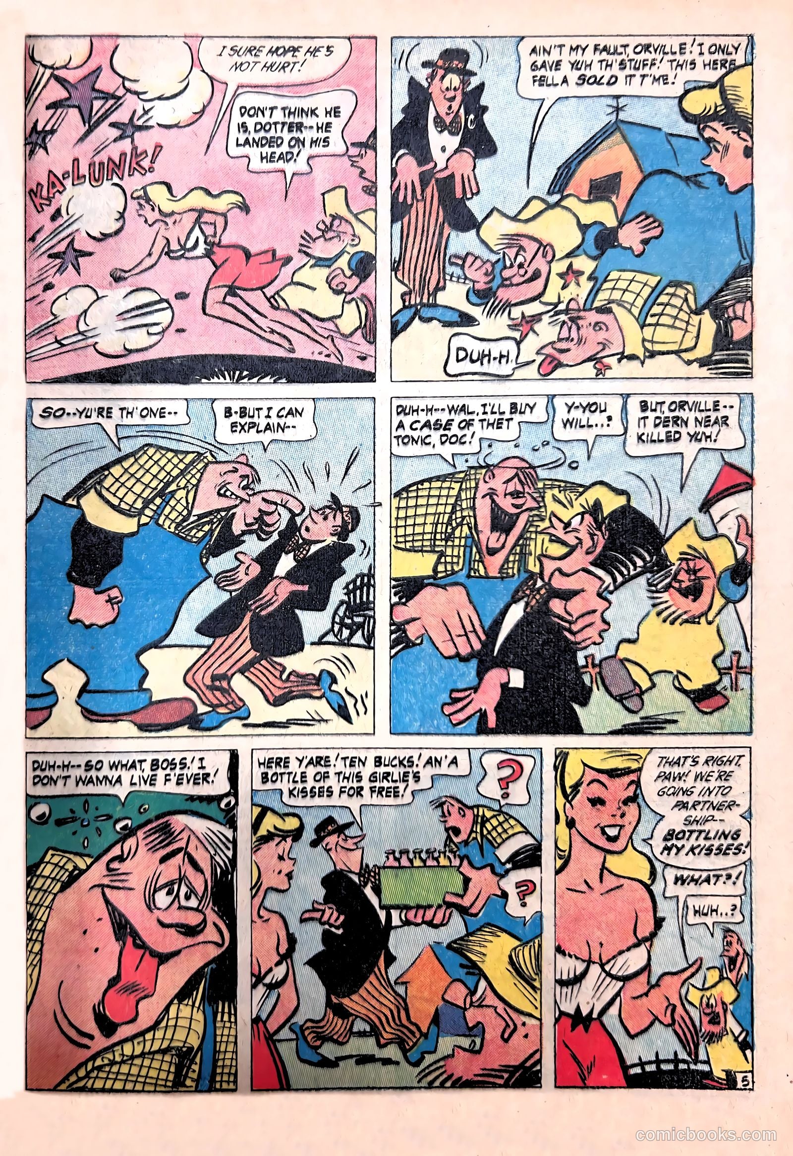 The Farmer's Daughter #4 (1954) — page 7 of 36