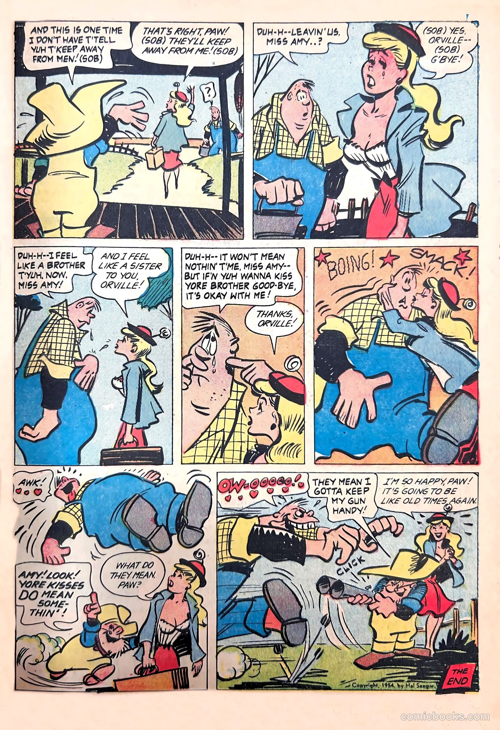 The Farmer's Daughter #4 (1954) — page 11 of 36