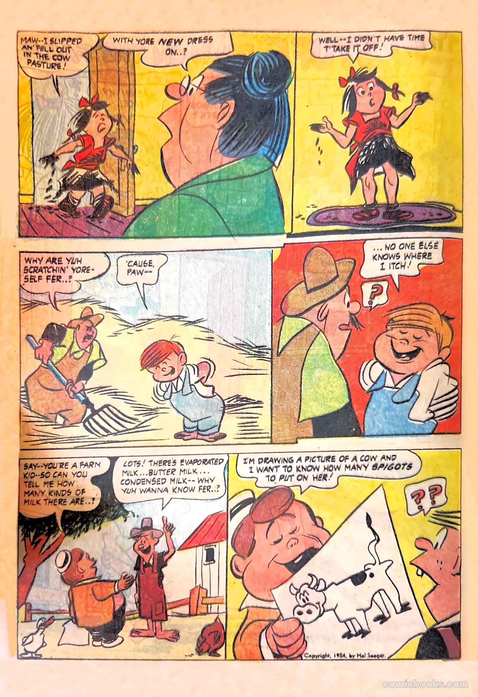 The Farmer's Daughter #4 (1954) — page 14 of 36