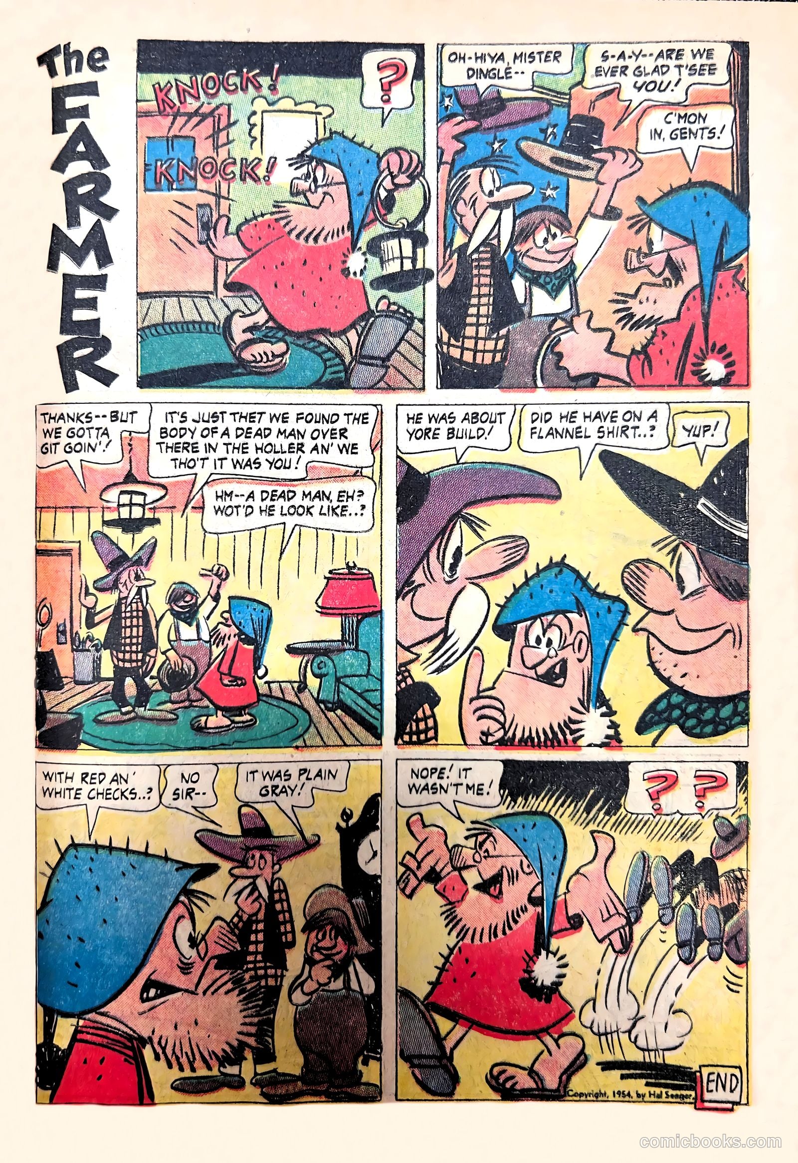 The Farmer's Daughter #4 (1954) — page 15 of 36