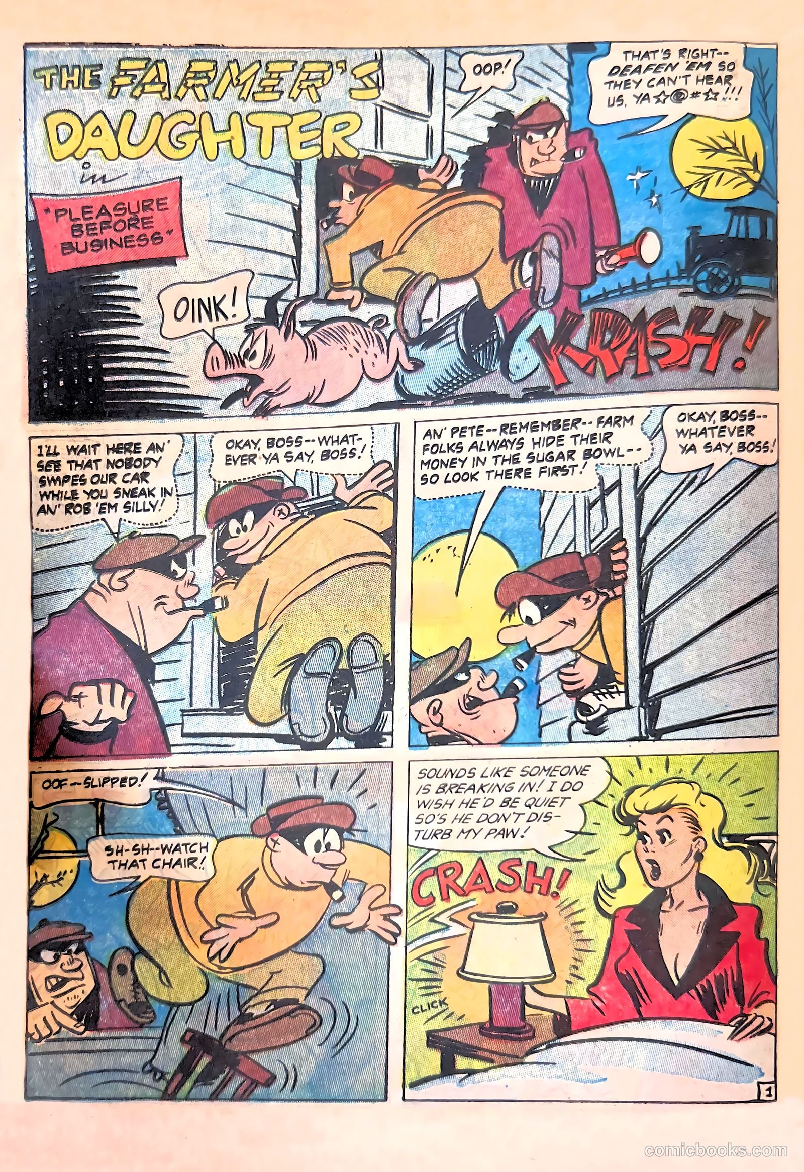 The Farmer's Daughter #4 (1954) — page 16 of 36