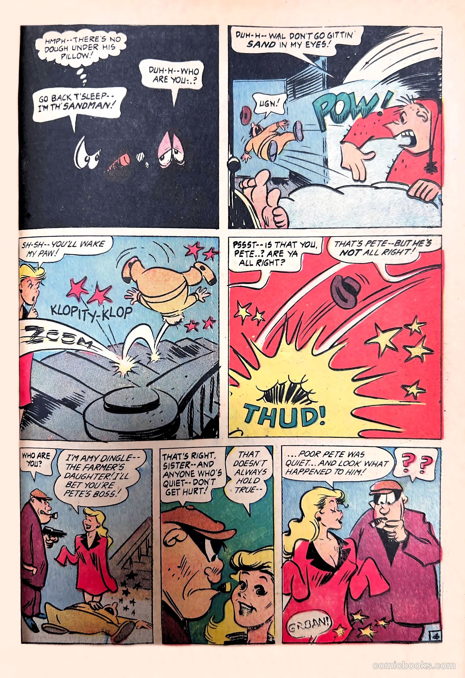 The Farmer's Daughter #4 (1954) — page 19 of 36