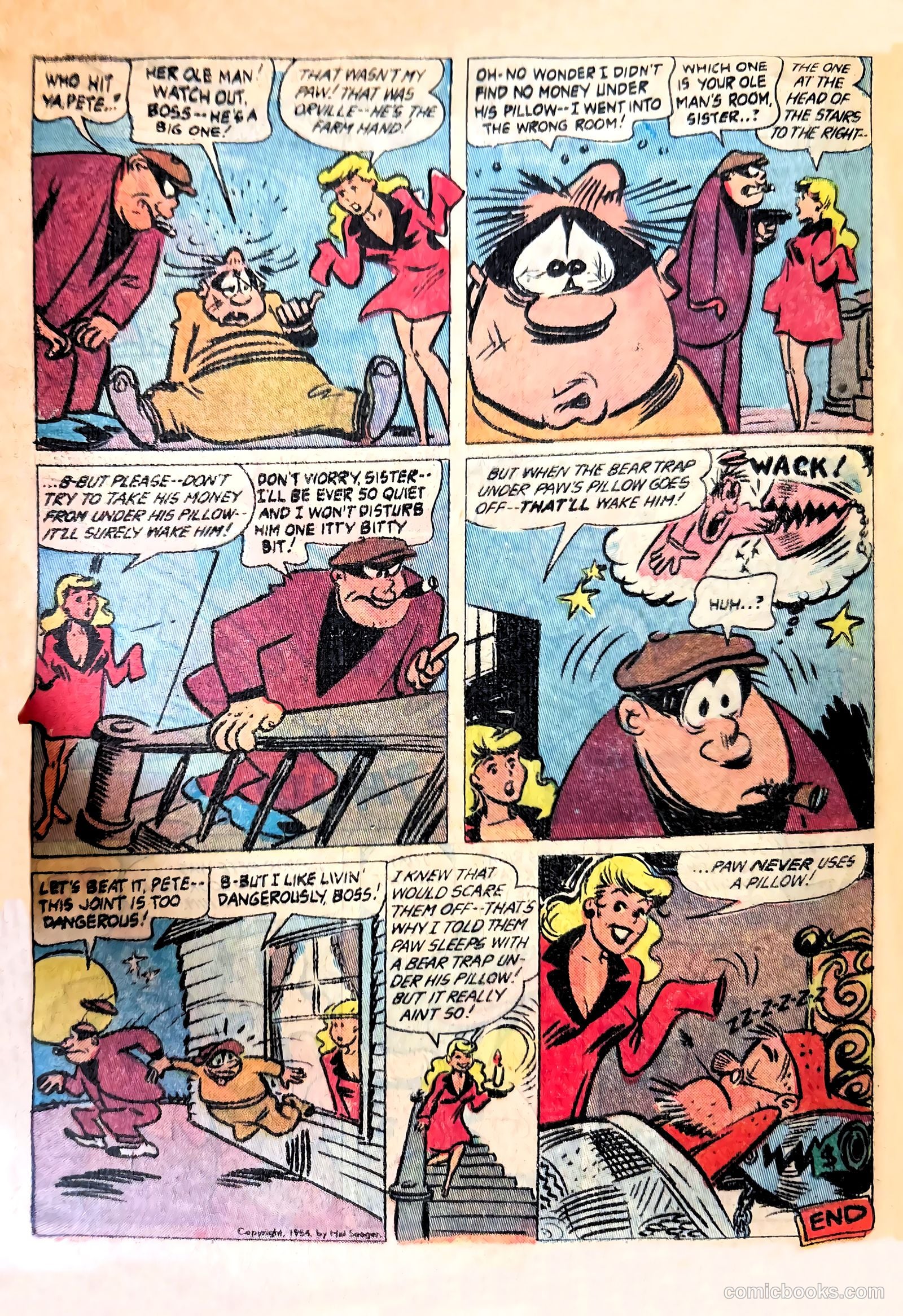 The Farmer's Daughter #4 (1954) — page 20 of 36