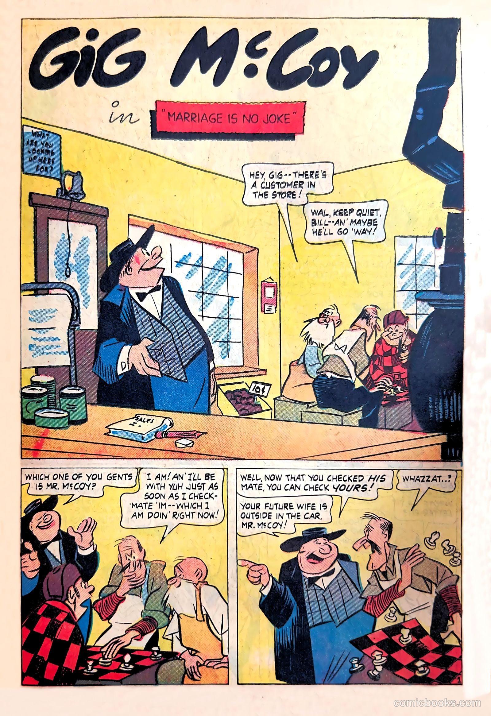 The Farmer's Daughter #4 (1954) — page 21 of 36