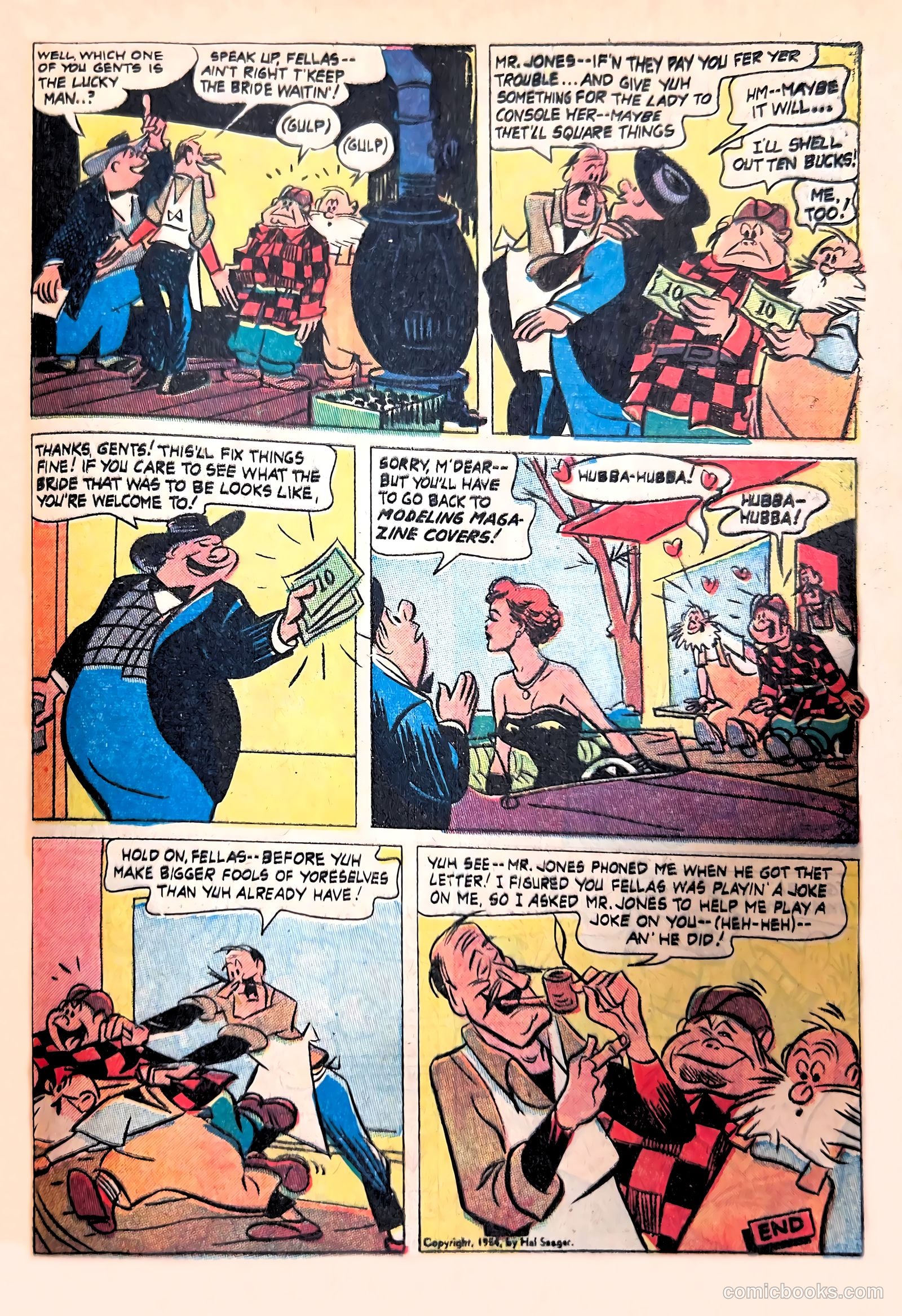 The Farmer's Daughter #4 (1954) — page 23 of 36